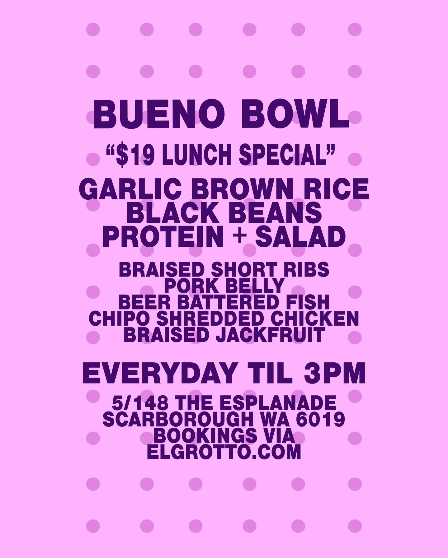 Your new lunchtime ritual on the Nard'!