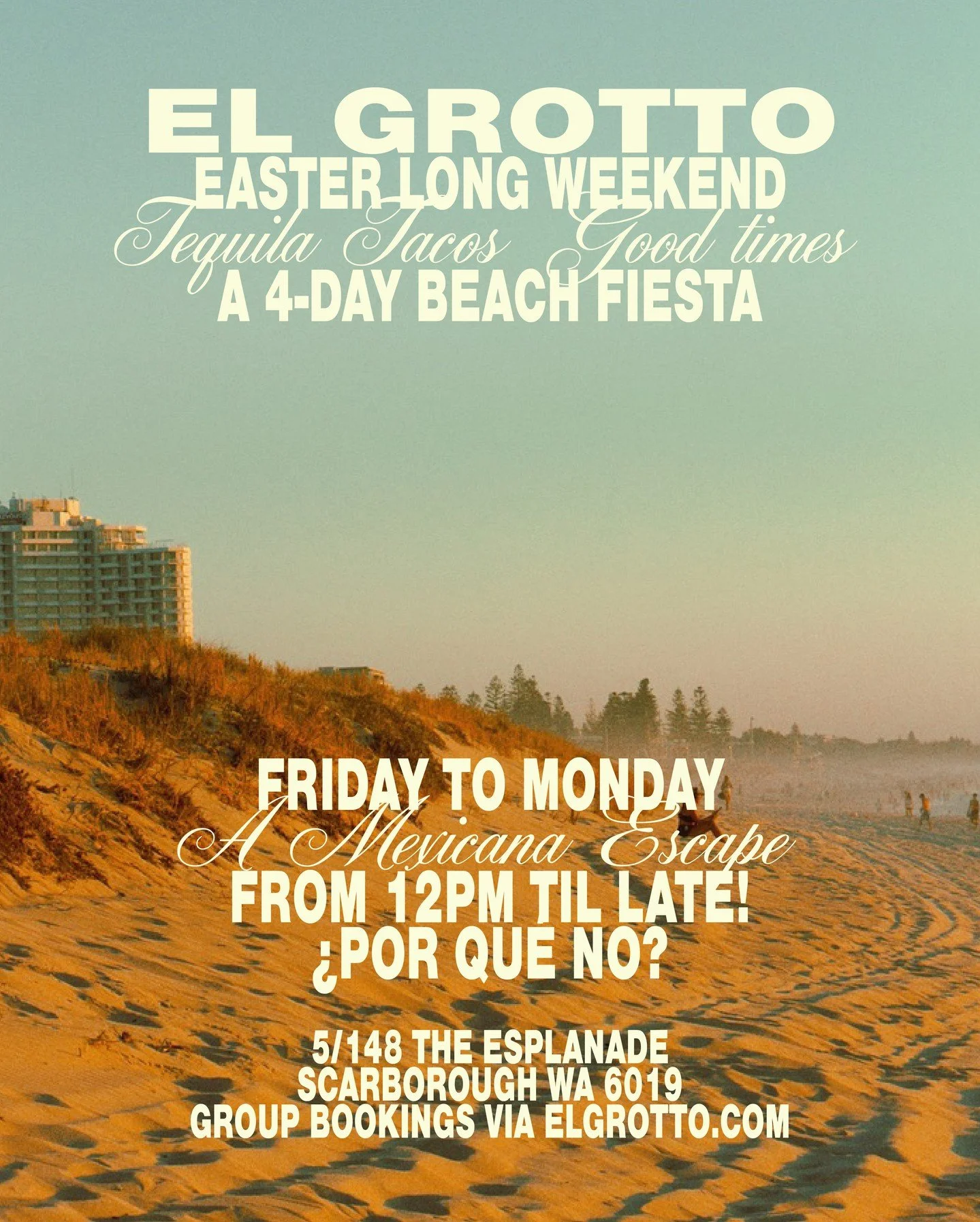 EASTER AT THE GROTT!⁠
we&rsquo;re slinging Tommy's every day of the long weekend from 12 &lsquo;til late, including Good Friday! ⁠
⁠
book a table for the crew via the link in bio!⁠
ready when you are x⁠
⁠
⁠