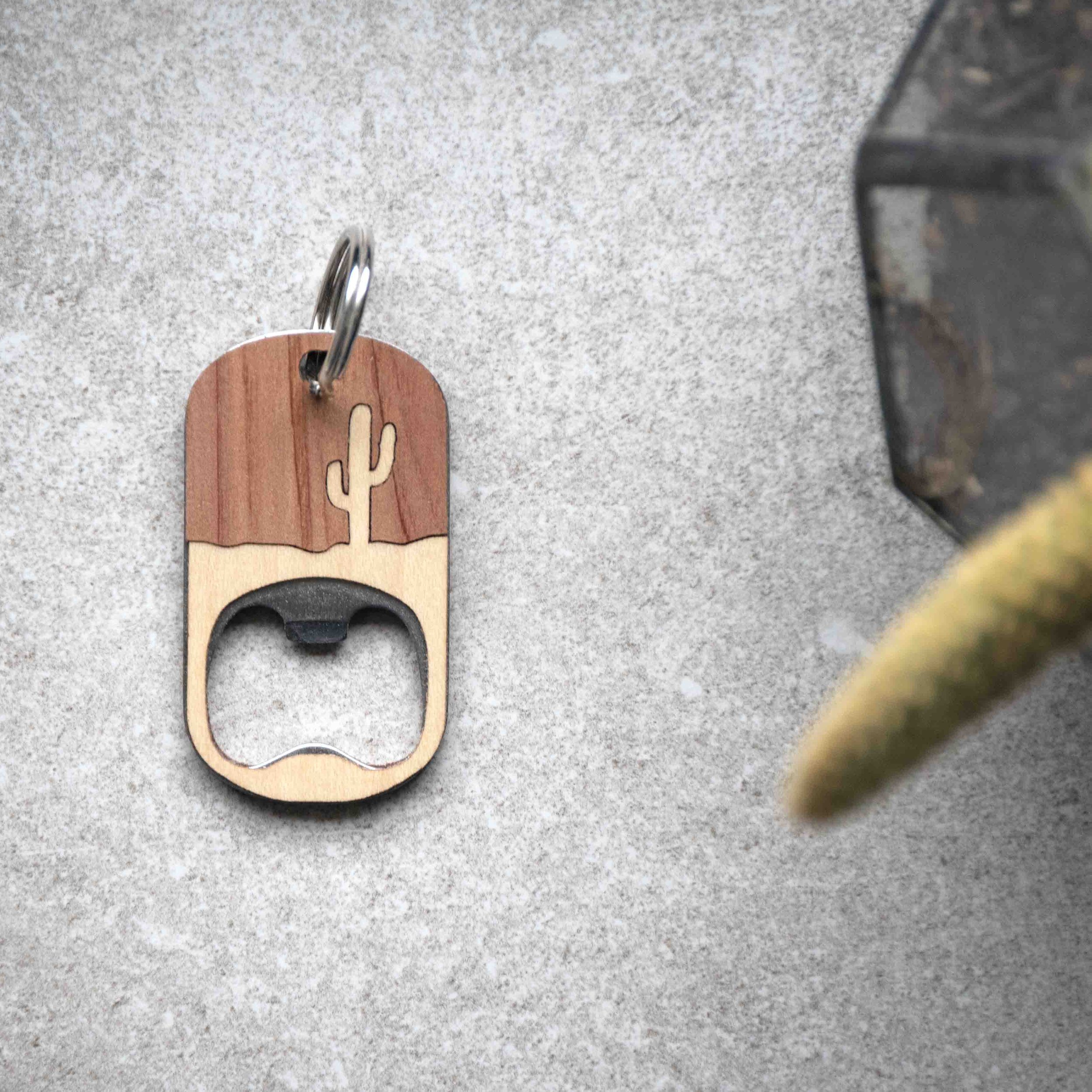 Cactus Keychain Opener