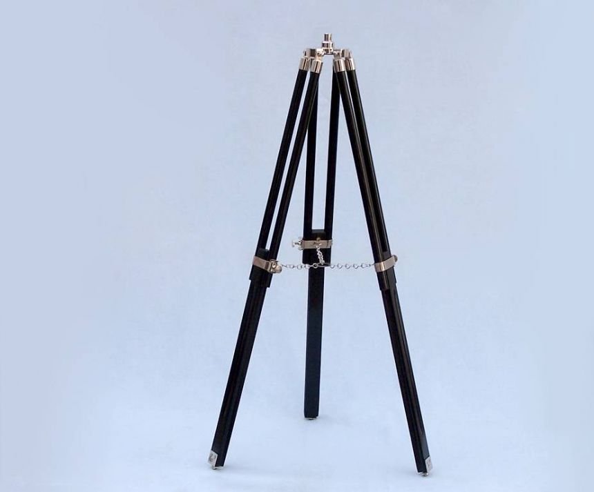 Standing Chrome Harbor Master Telescope 30in 15.jpg