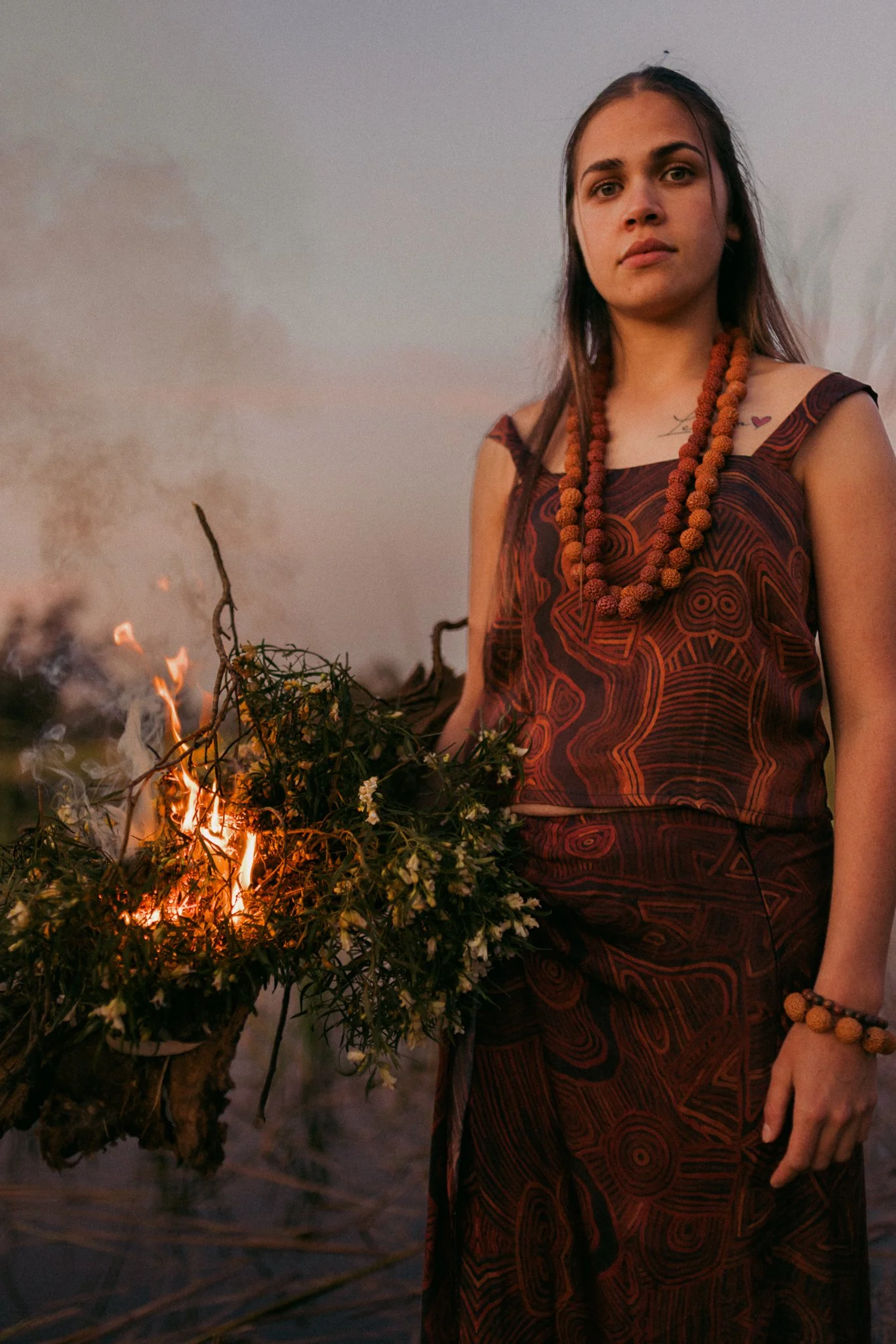 SAMPLE - Silk Kaathi Top