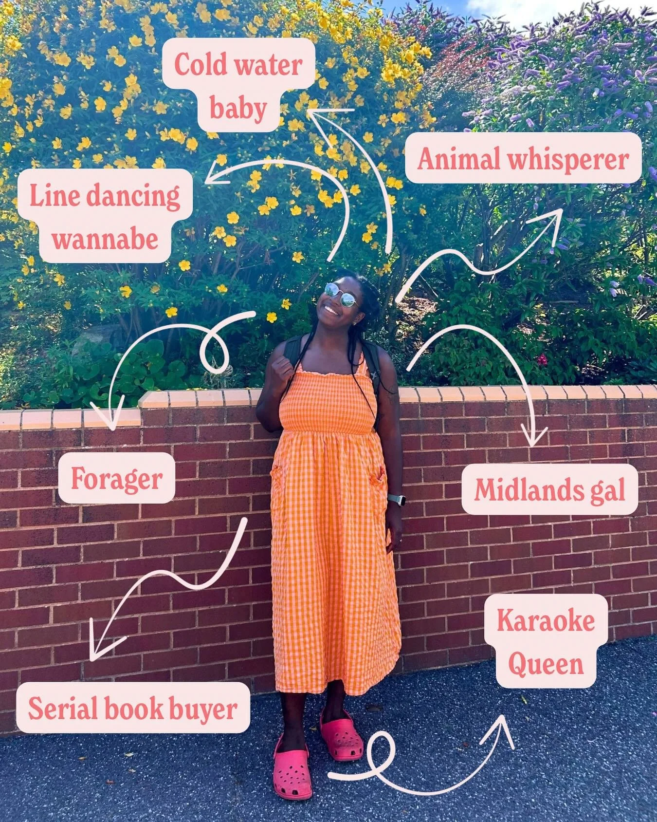 Can&rsquo;t miss out on a good insta trend can I! 
Hey, I&rsquo;m Tanisha (she/her) &mdash; a cold water swimming, book-obsessed, animal-whispering,  Midlands gal with a big love for joyful, feel-good ceremonies! ❄️📚🐾

When I&rsquo;m not helping pe
