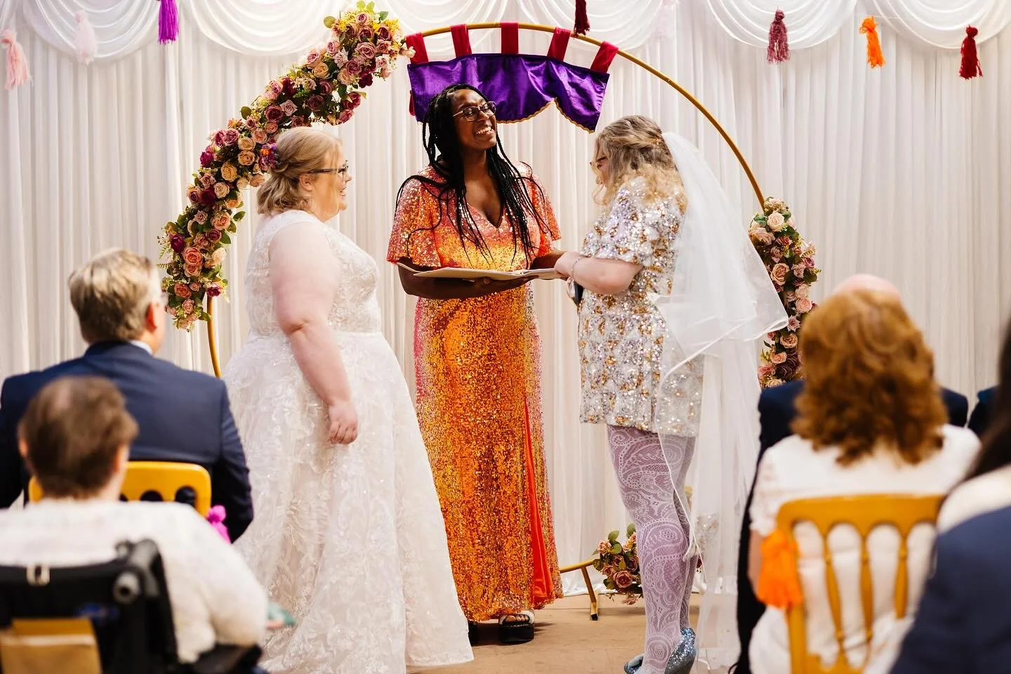 A joyful little Springtime throwback to the unforgettable wedding of two of the kindest, most thoughtful, and radically generous souls I&rsquo;ve ever had the honour of marrying. ✨
All magically captured by @rachelburtphotography 

We first crossed p