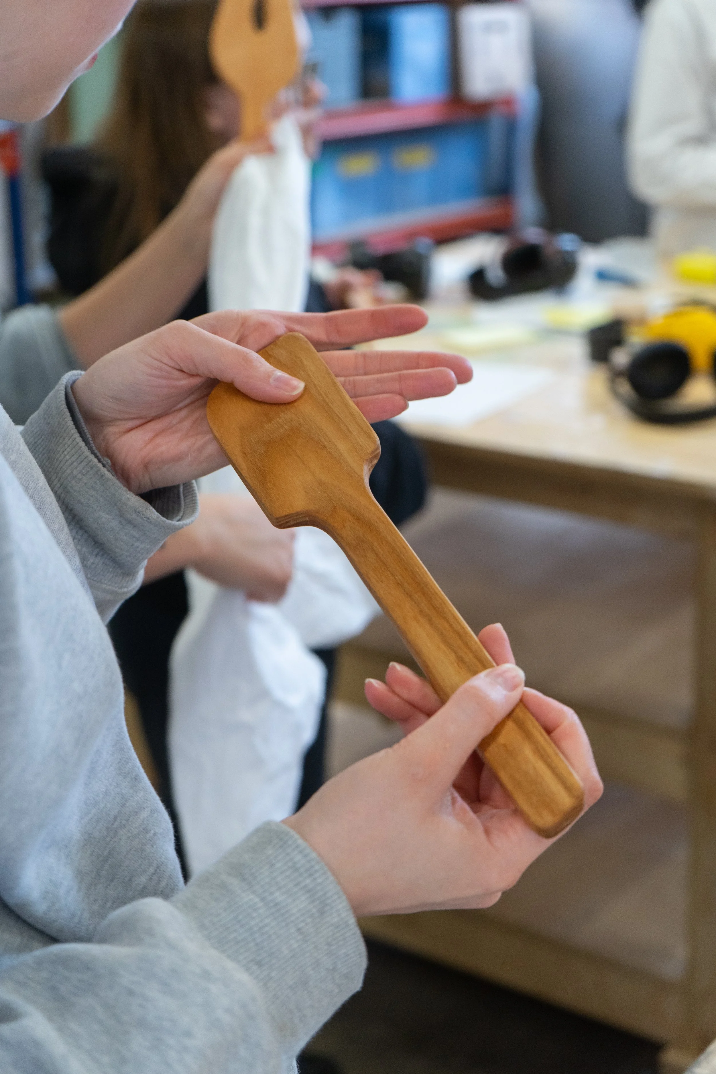 Wood spatula