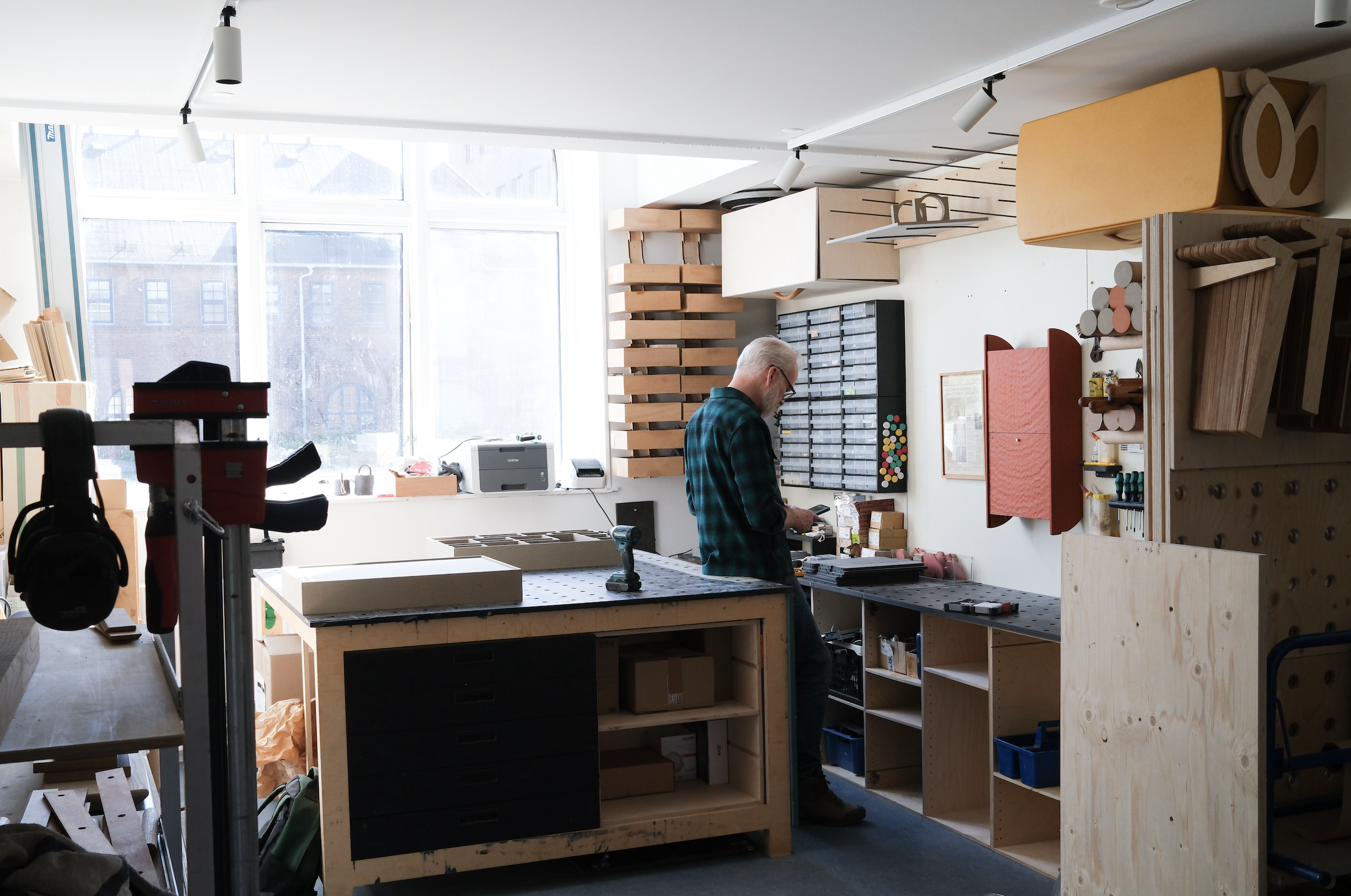 Private studio space