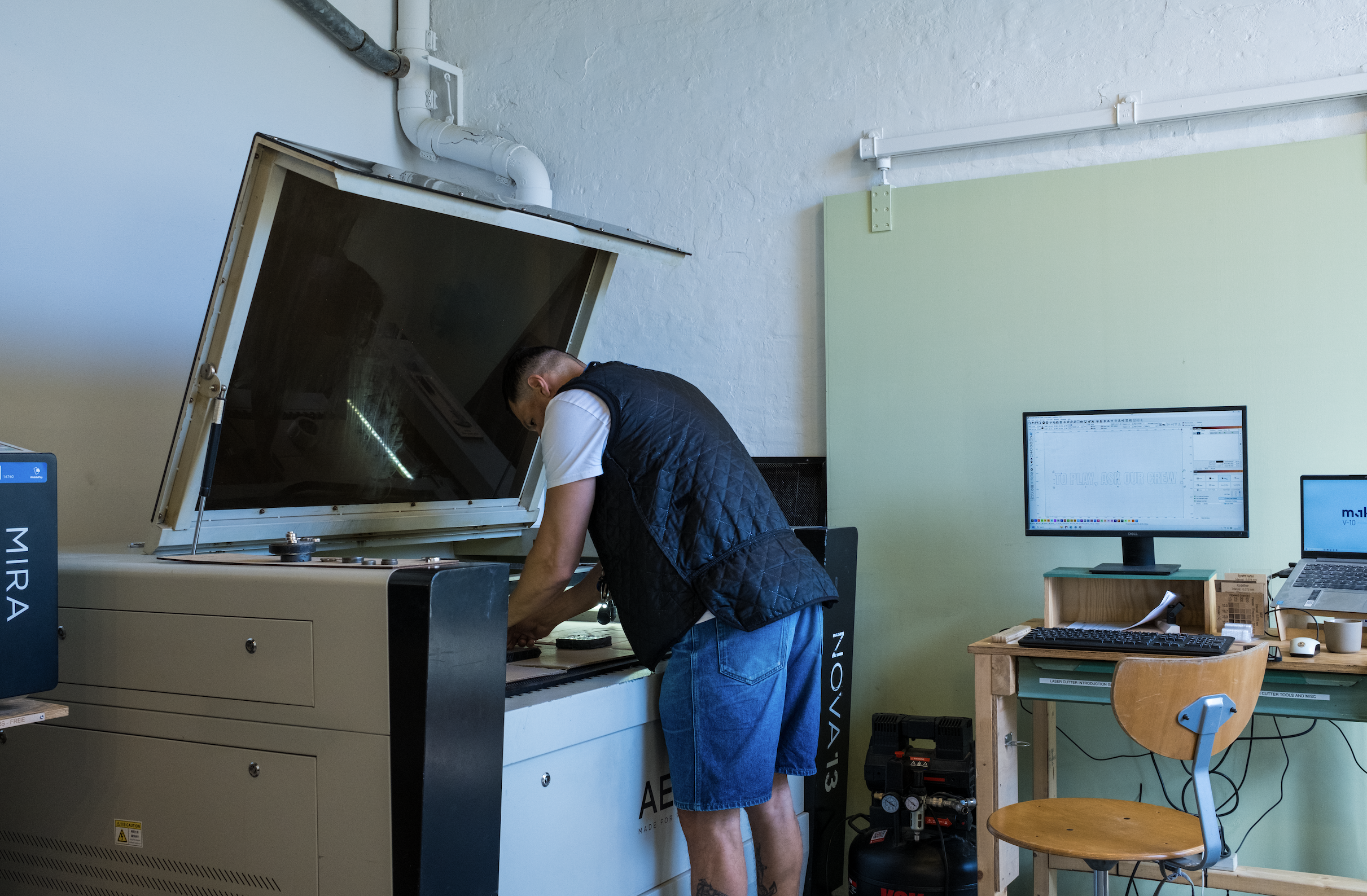 Digital fabrication workshop