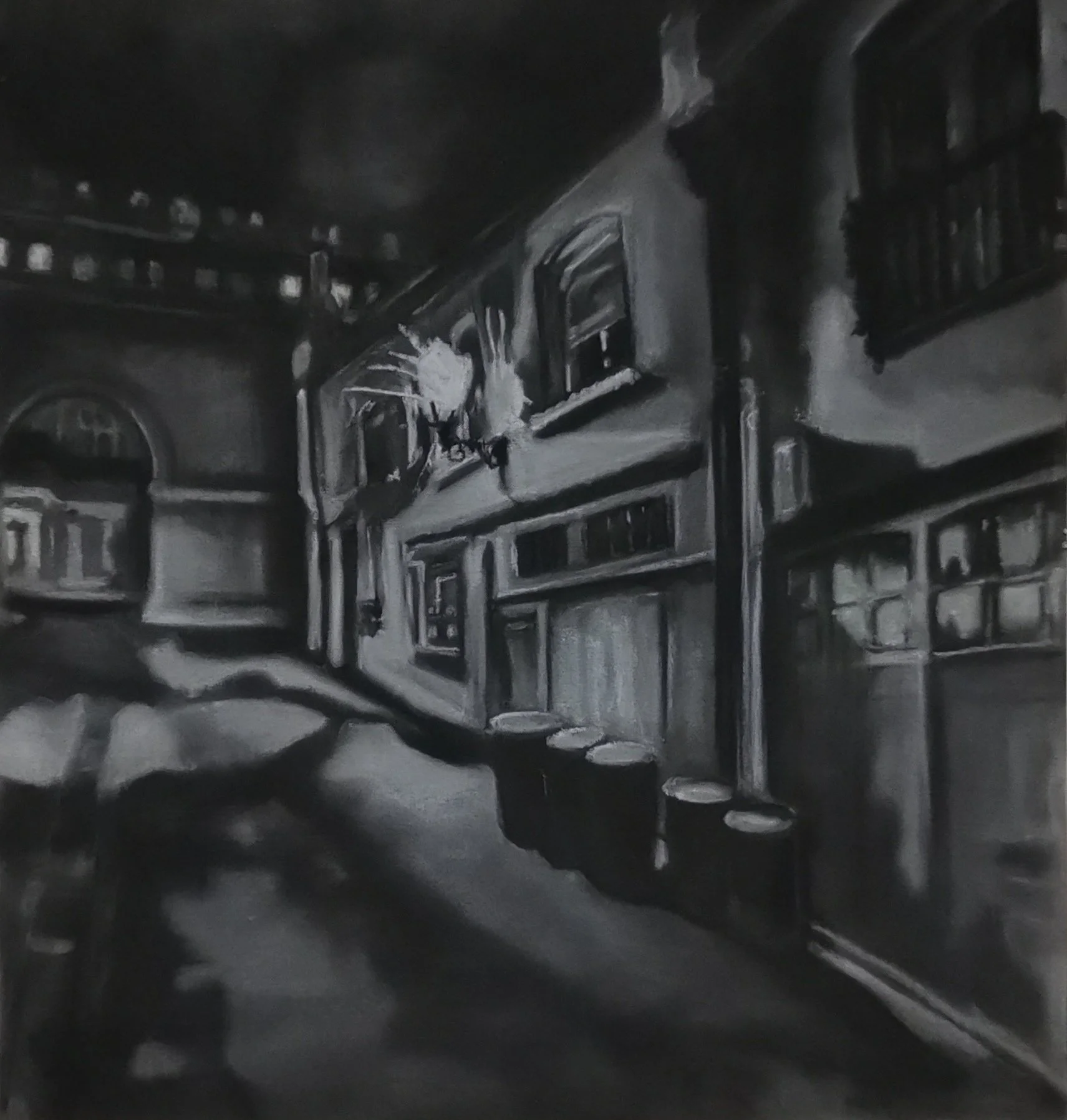 ENSOR MEWS, 2025
Conte on card, 23 x 30 cms
£350