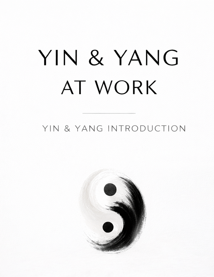 Yin & Yang at Work