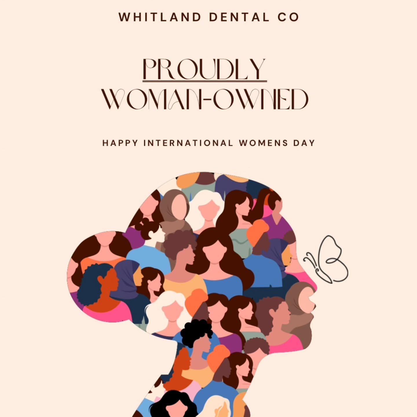 Happy International Women's Day 2026! We are proudly woman-owned! #internationalwomensday #womanowned