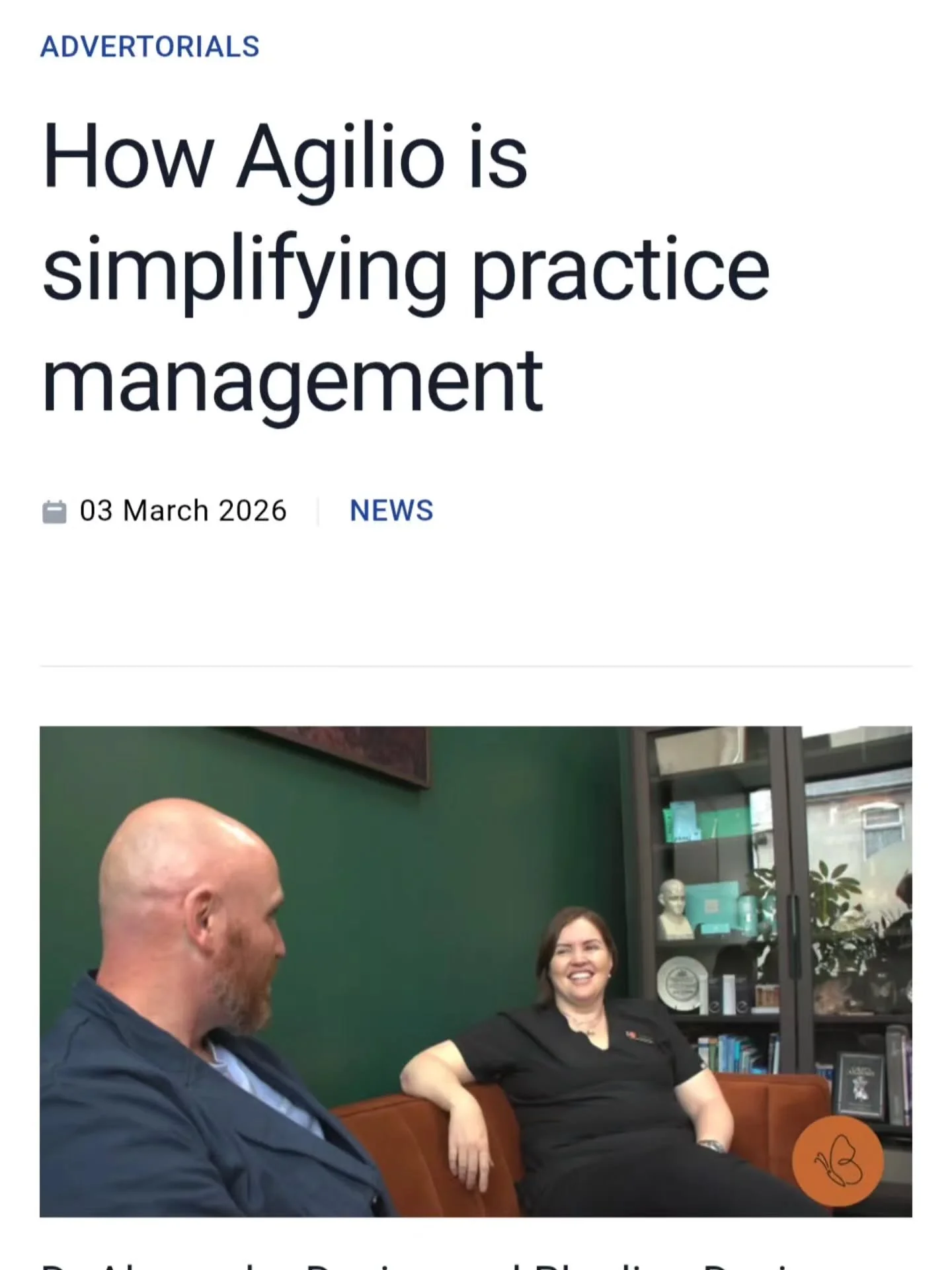 https://www.the-dentist.co.uk/content/news/how-agilio-is-simplifying-practice-management
We have been featured by @agiliodental_
In this months @thedentistmag we share how agilio got us on track with our compliance after taking over a very outdated p