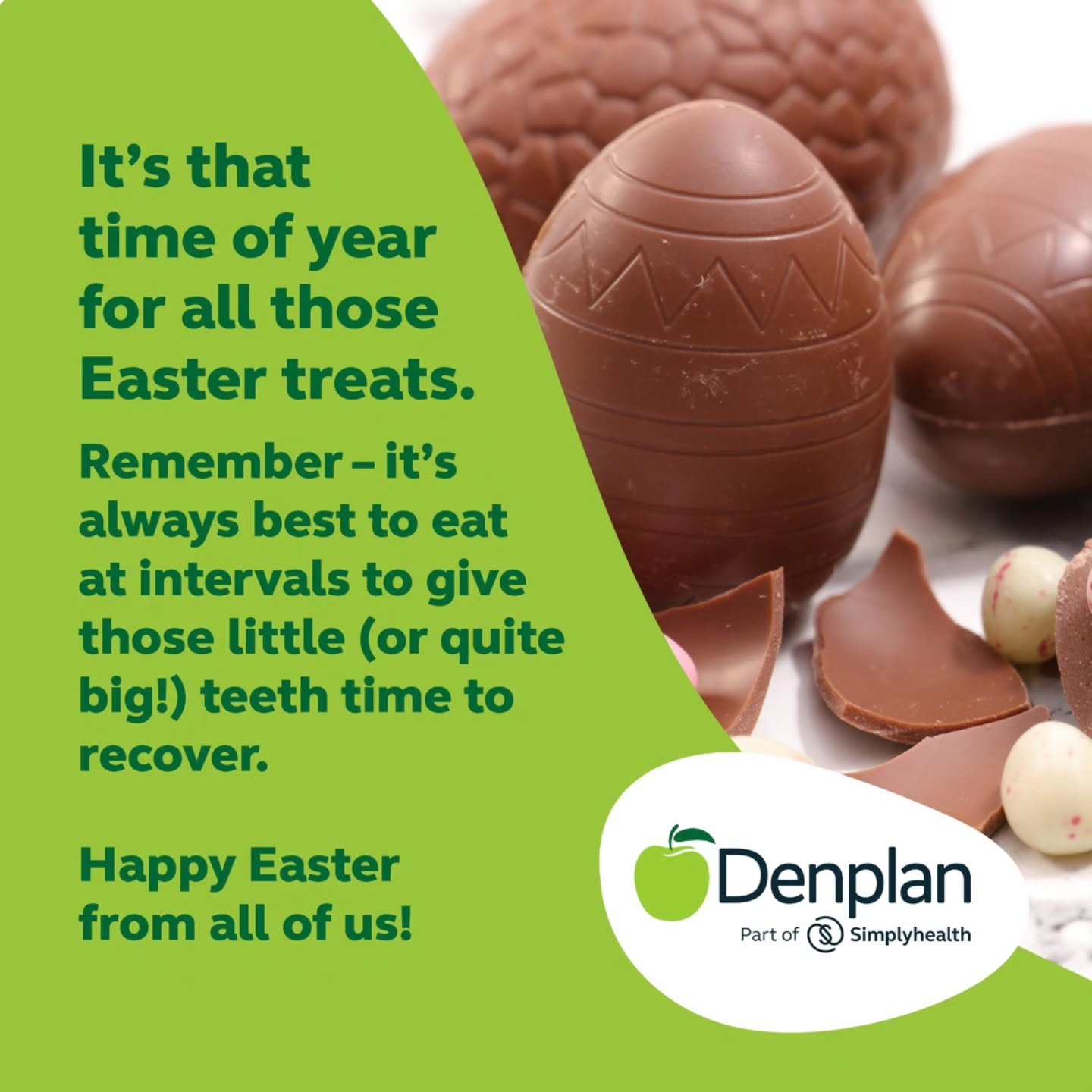 We'd like to wish all our patients, especially the children, a lovely Easter Holiday!