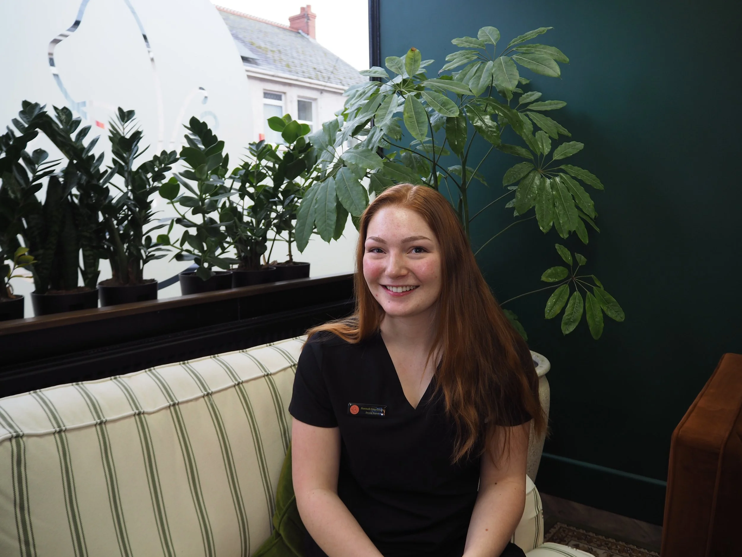 Miss Hannah Greenough, Dental Nurse at Whitland Dental Co