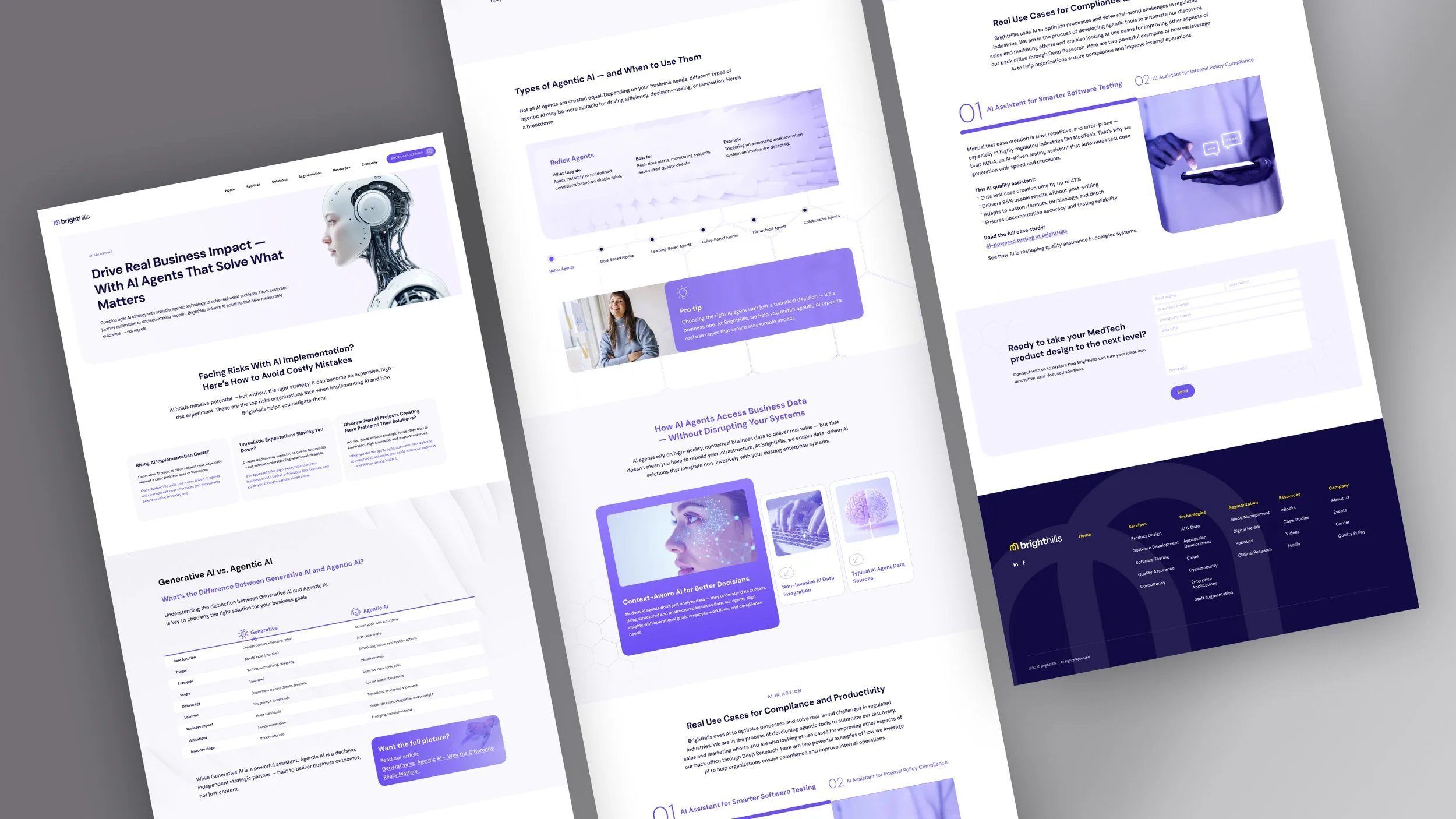 web design for brighthills