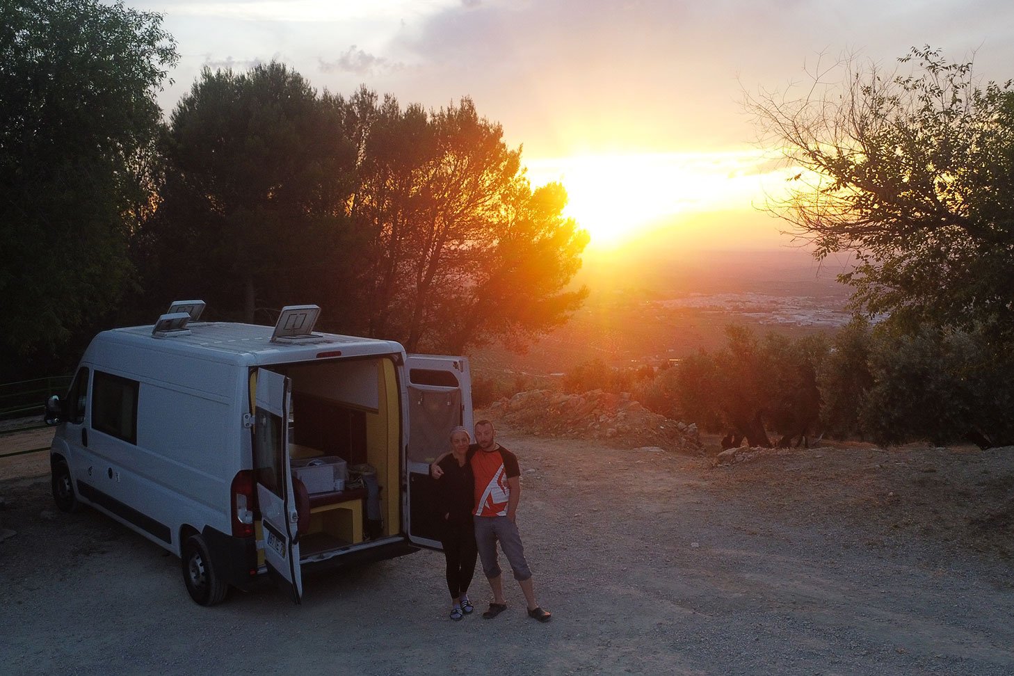 The pros & cons of holiday in a van