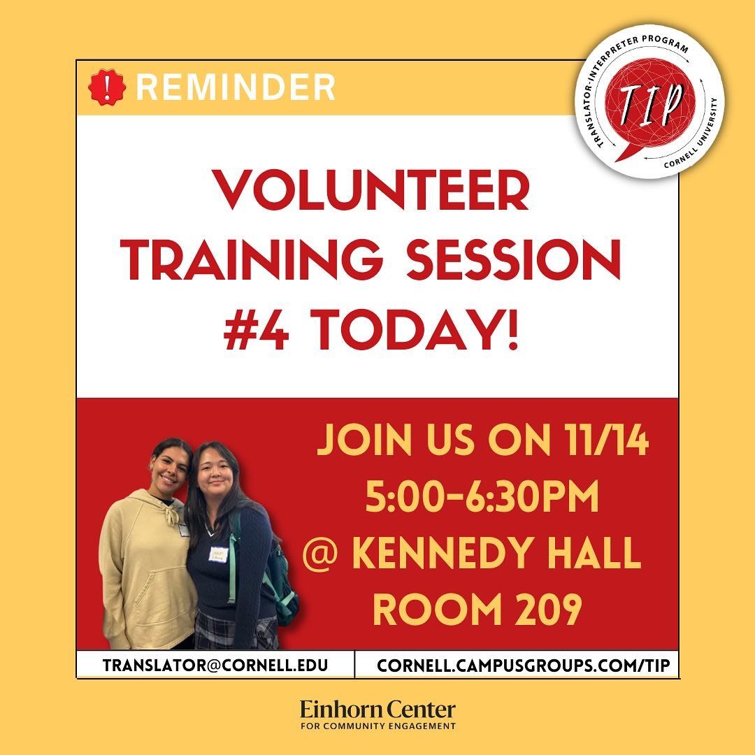 🚨Our fourth and final VTS of the semester will take place TODAY @ 5pm, Kennedy 209!🚨

🧑&zwj;🤝&zwj;🧑Make sure to come by to listen to our wonderful presentation and undergo our training session! Please join us on time to make sure you don&rsquo;t