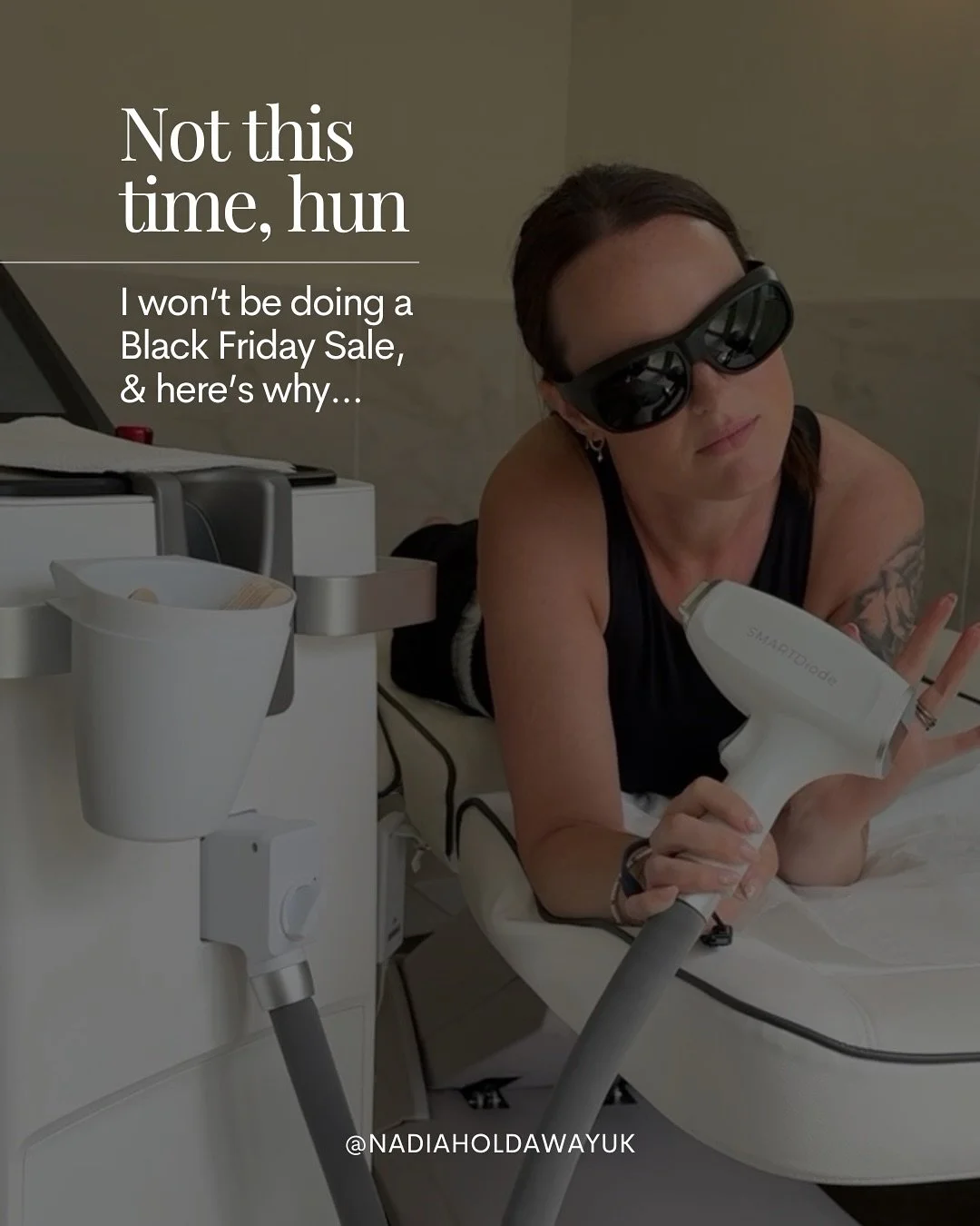 ✨ No Black Friday Sale here hun, and Here&rsquo;s Why

I know everyone&rsquo;s shouting about sales right now, 50% off this, 70% off that, but here&rsquo;s the thing: I don&rsquo;t do rushed, discounted, conveyor-belt vibes.

When you come to me for 