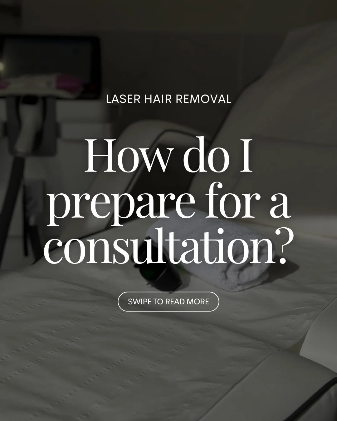 If you&rsquo;re coming in for a consultation, there&rsquo;s really not much to overthink&hellip; but there are a few things that make a big difference 👀

First one, skip the sun, sunbeds and fake tan for at least 2 weeks before. It matters more than