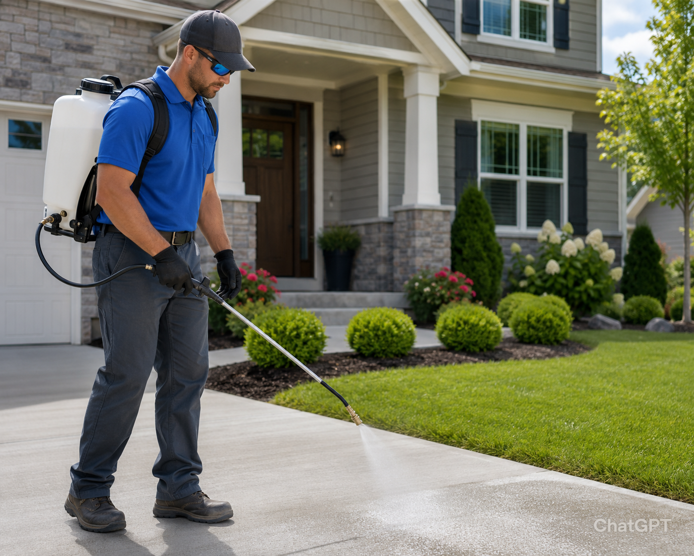 Bluesky Services Charlottesville concrete sealing