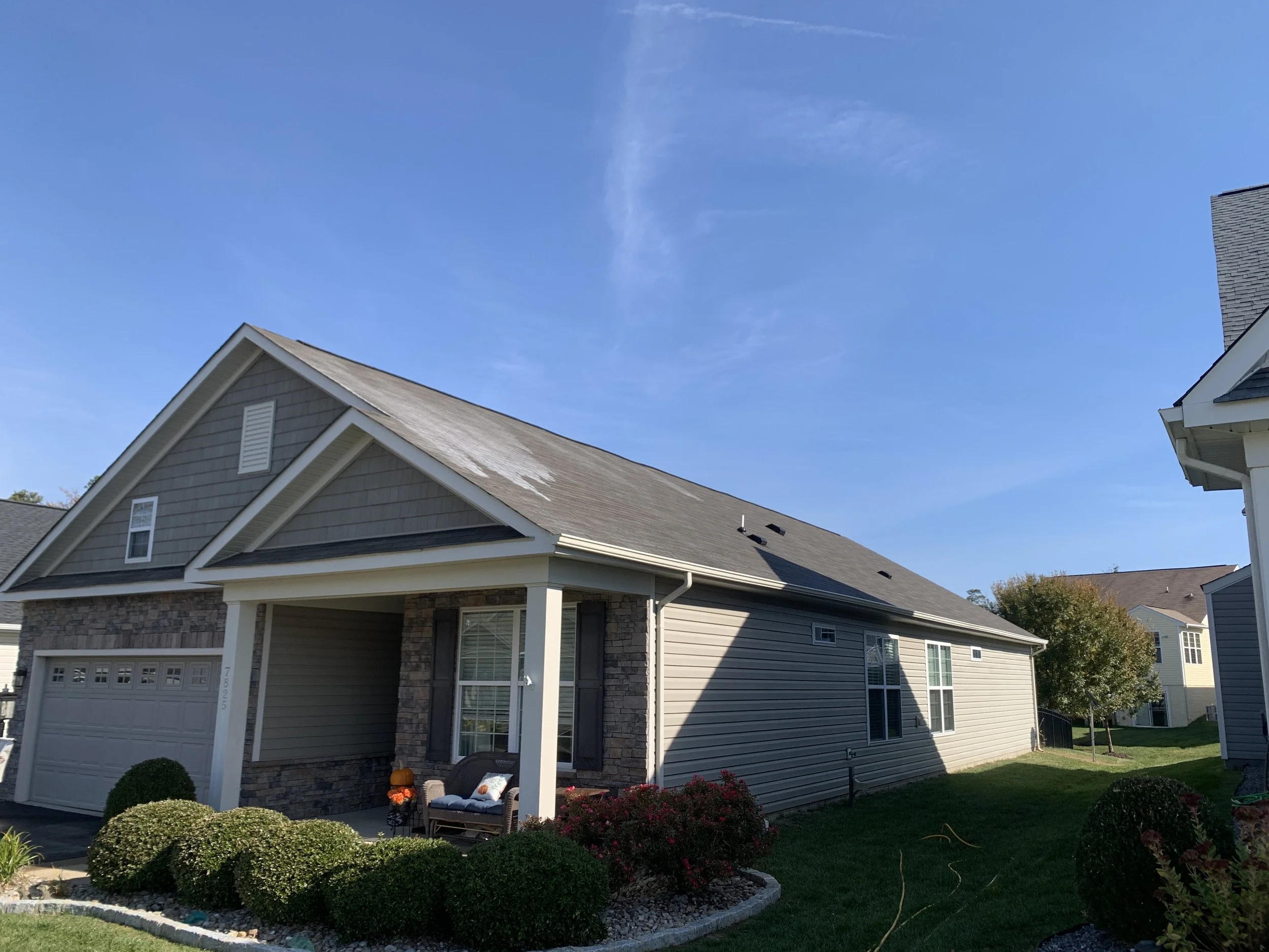 Roof rejuvenation in New Kent outside of Richmond, VA