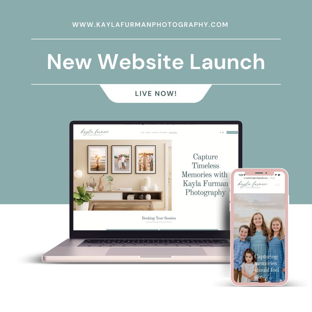 📸 Exciting News! 🎉 Thrilled to announce the launch of my brand-new website! Check it out now at www.kaylafurmanphotography.com! 

#kaylafurmanphotography #staugustinephotographer #FamilyPhotography #CaptureMemories #NewWebsiteLaunch