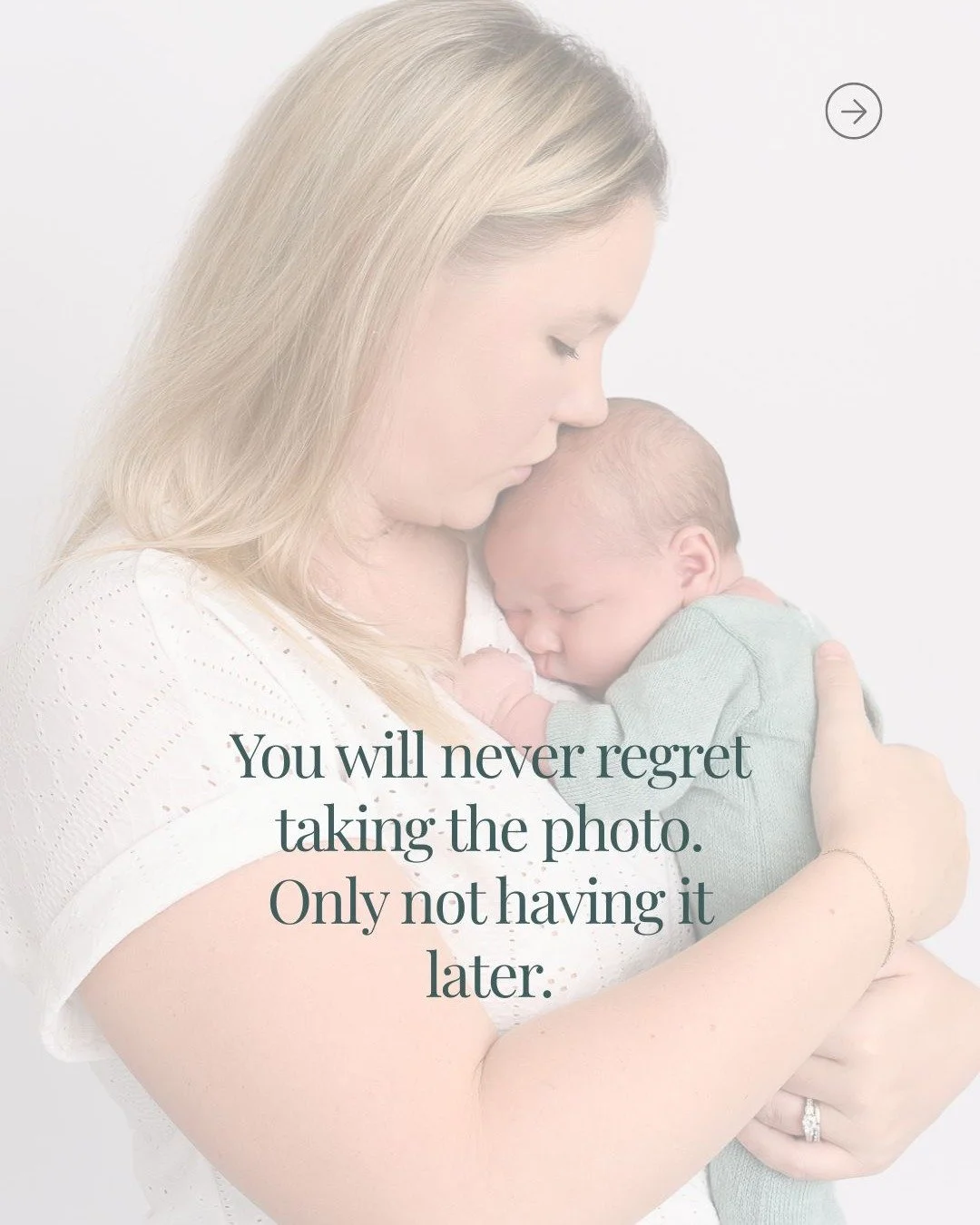 You will never regret taking the photo.
Only not having it later.

One day, this tiny newborn curl&hellip;
these sleepy snuggles&hellip;
and the way they fit perfectly in your arms
will all change.

Motherhood is beautiful, exhausting, emotional, and