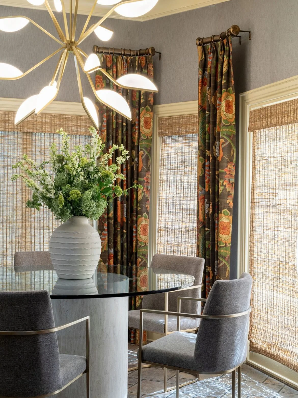 Creating moments of comfort and connection for generations to come in this beautiful breakfast room.

#TesseaMcCrary #HomeVibes #CozyCorner #InteriorInspo #NaturalLight #ElegantLiving