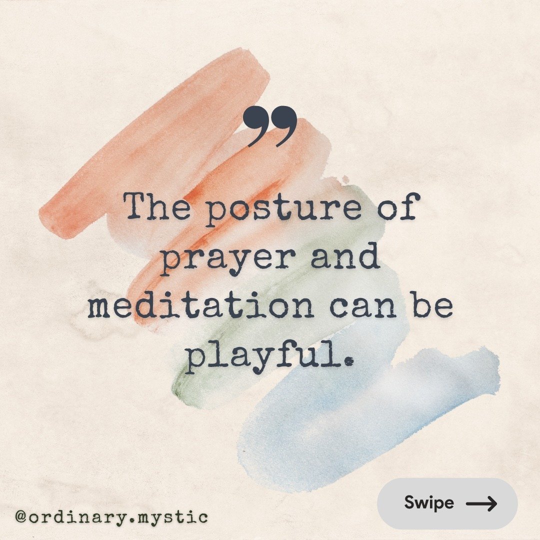 I've been learning from my kids about how play can inform prayer, taking inspiration from Thomas Merton: &ldquo;What is serious to humans is often very trivial in the sight of God. What in God might appear to us as &ldquo;play&rdquo; is perhaps what 