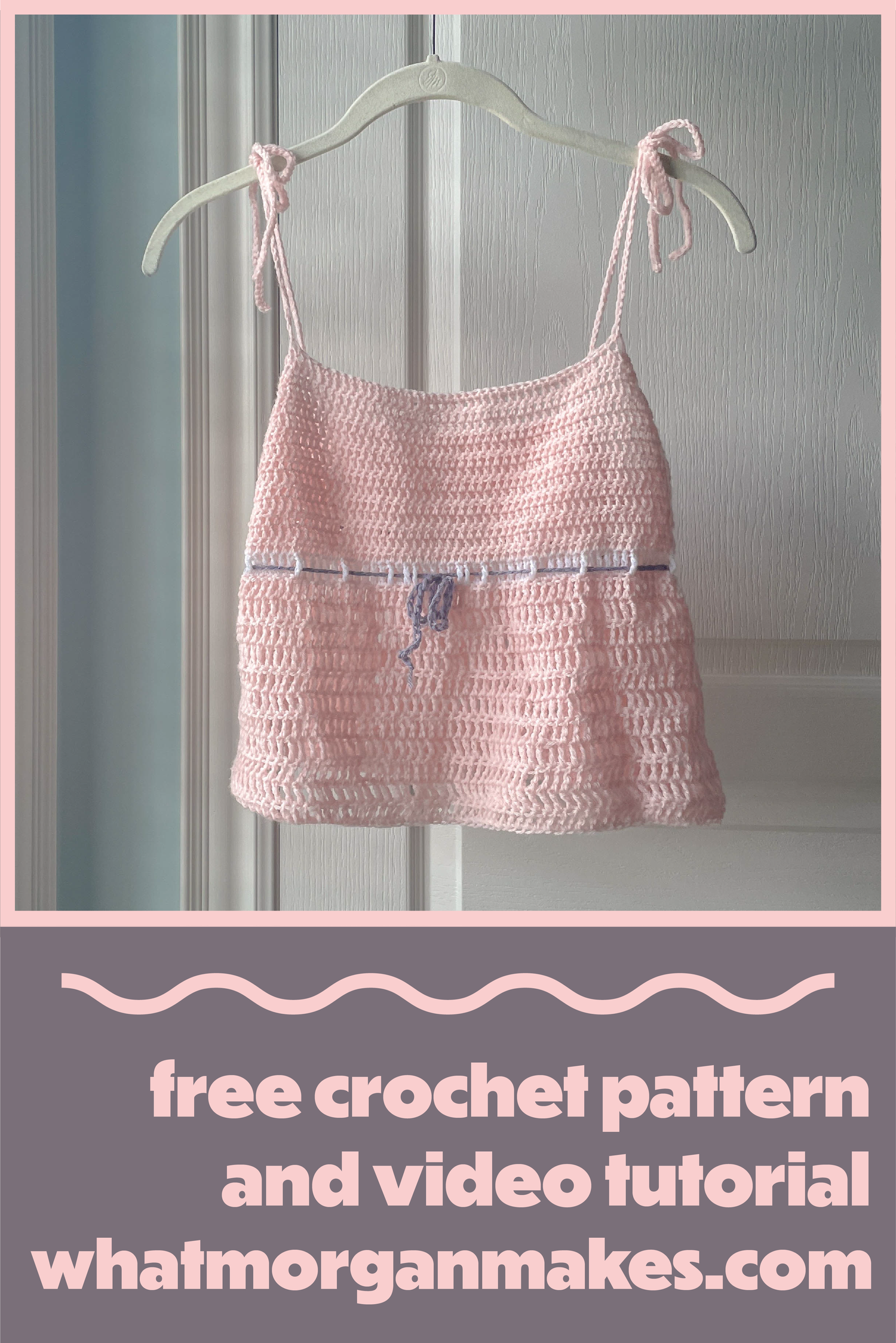 70's Babydoll Crochet Tank