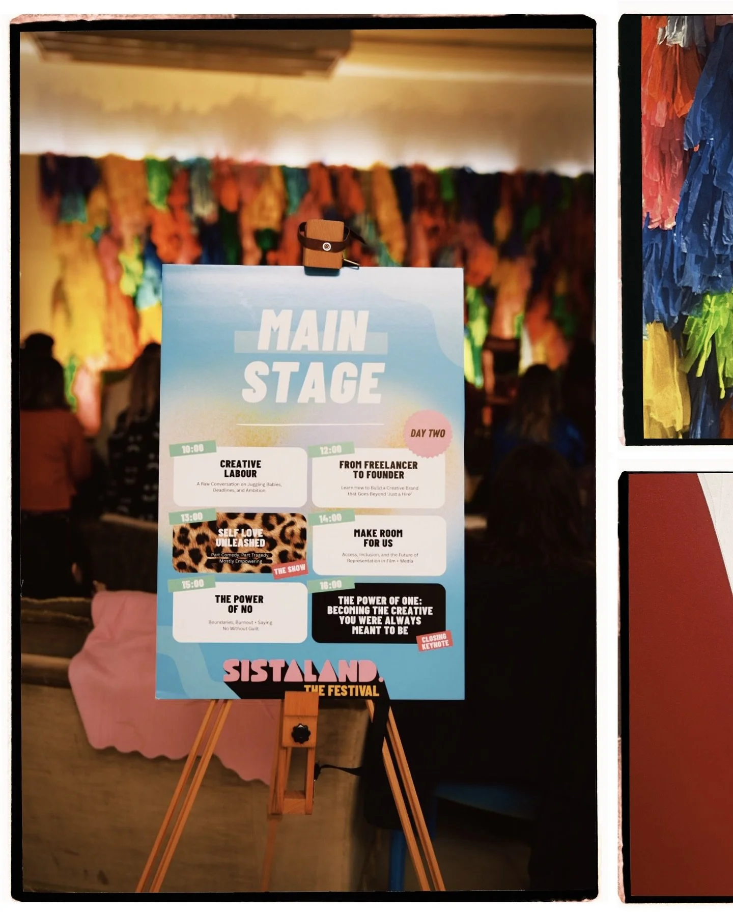 I have spent the last couple of days wrapped in bubble of creativity, empowerment and joy at @sistalandfest 🫶🏼 and when I tell you that this was the best networking event I&rsquo;ve been to, I&rsquo;m not exaggerating. 

From a &lsquo;Headshot Bar&