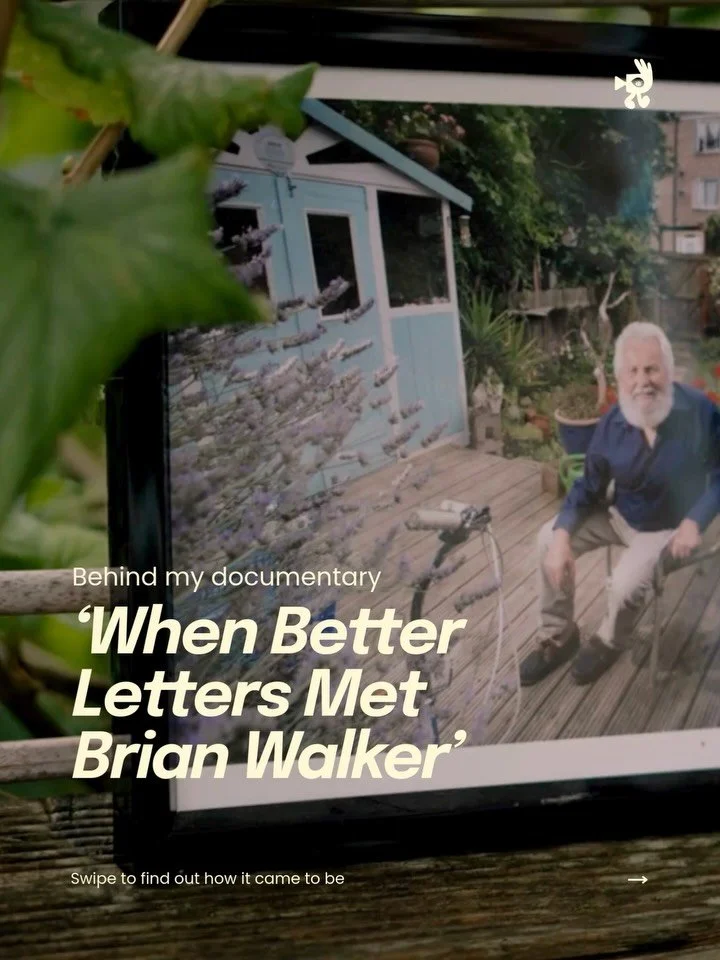 I&rsquo;m so happy to finally share a few scenes and how this documentary came to be. 

Turn on the sound to hear snippets of the original score and Brian&rsquo;s laugh 🥹