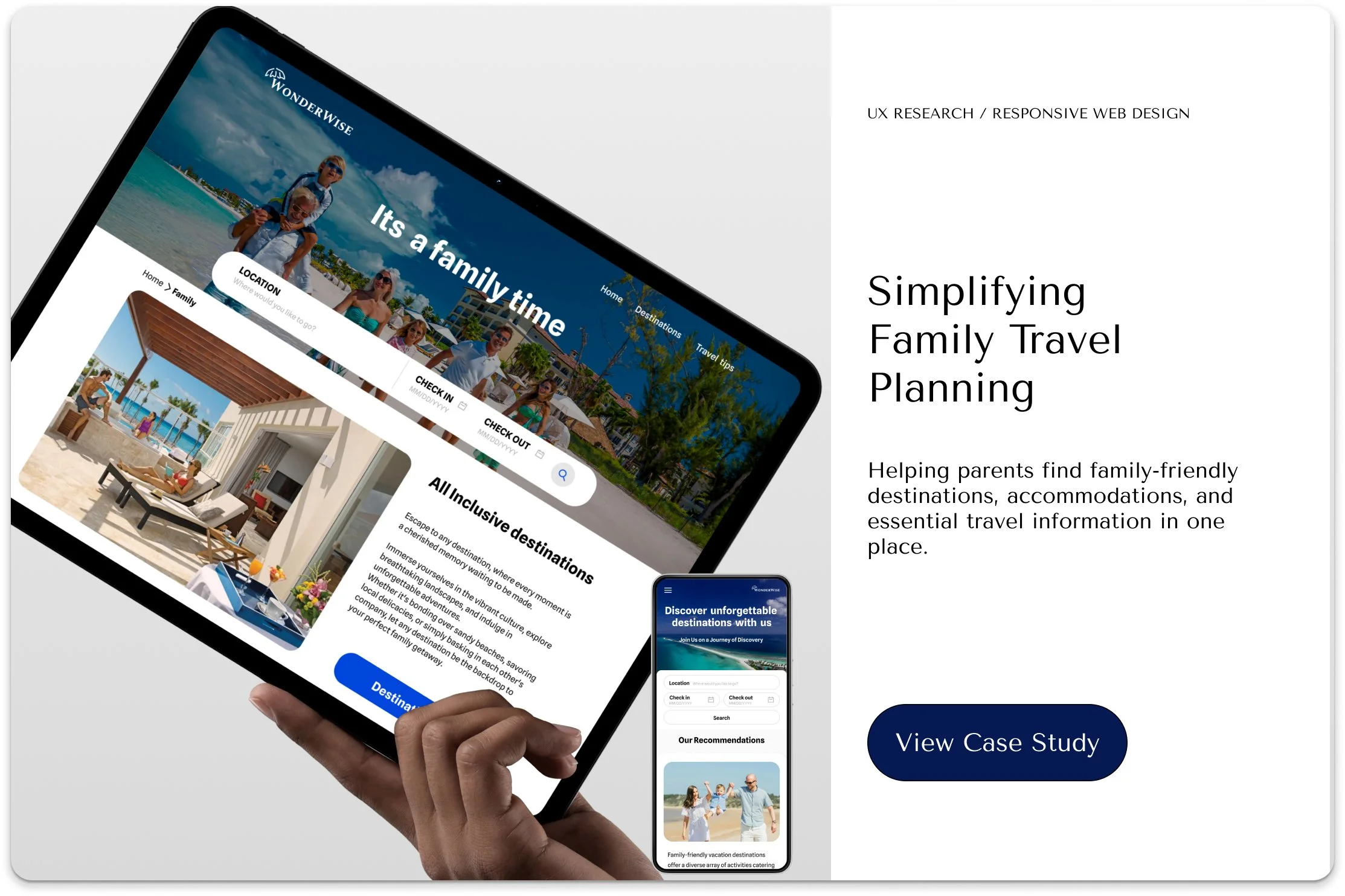 Wonder Wise (Family Travel Website)