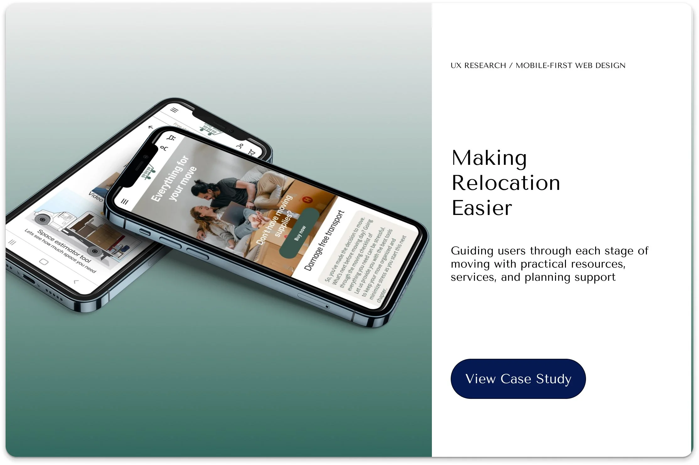 Move Smart (Mobile-First UX Design)