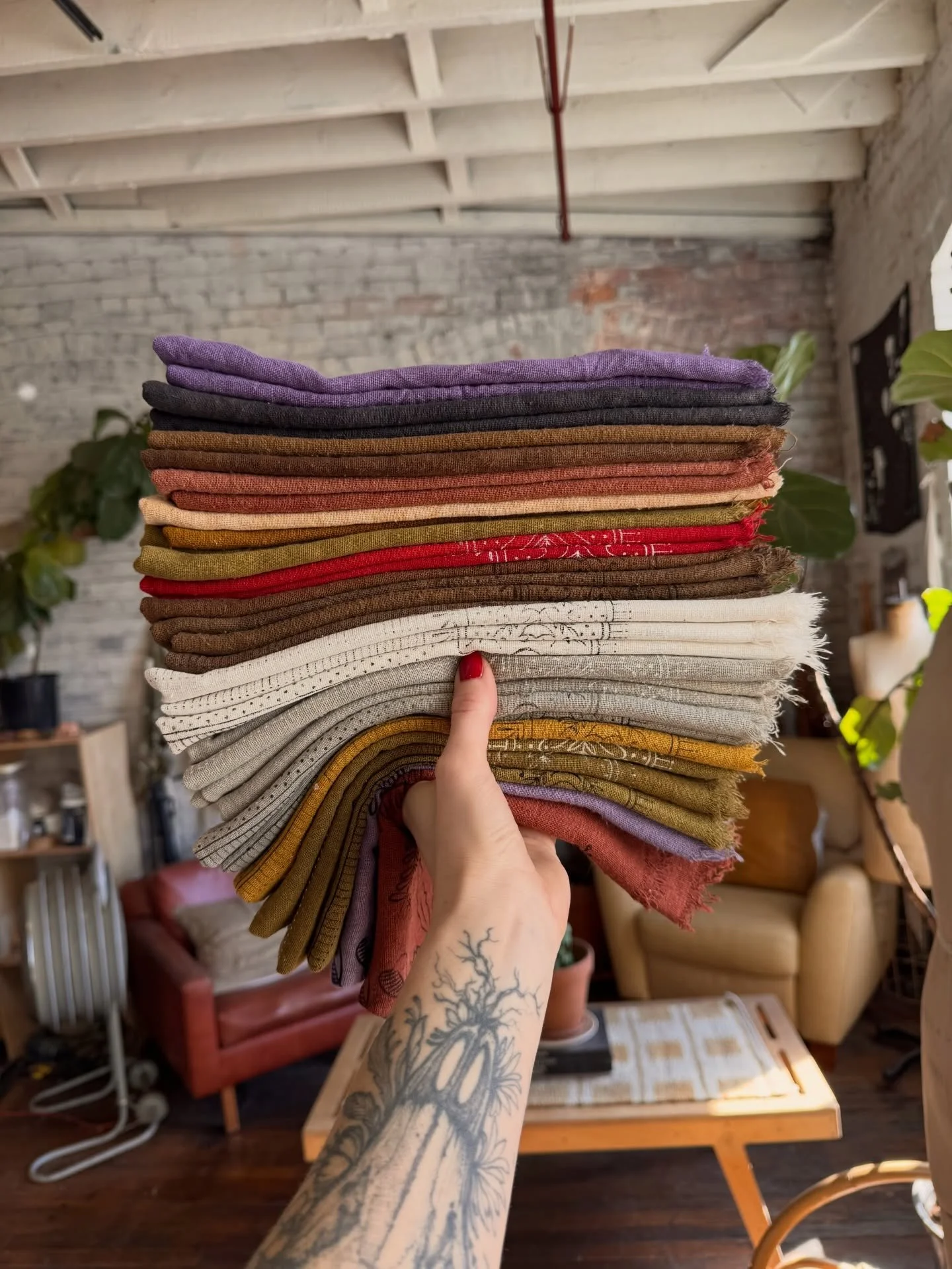 Second sale is now live!! Includes misprint bandanas, solid bandana seconds, wool scrap bundles and more! #bandanastyle #plantdyes