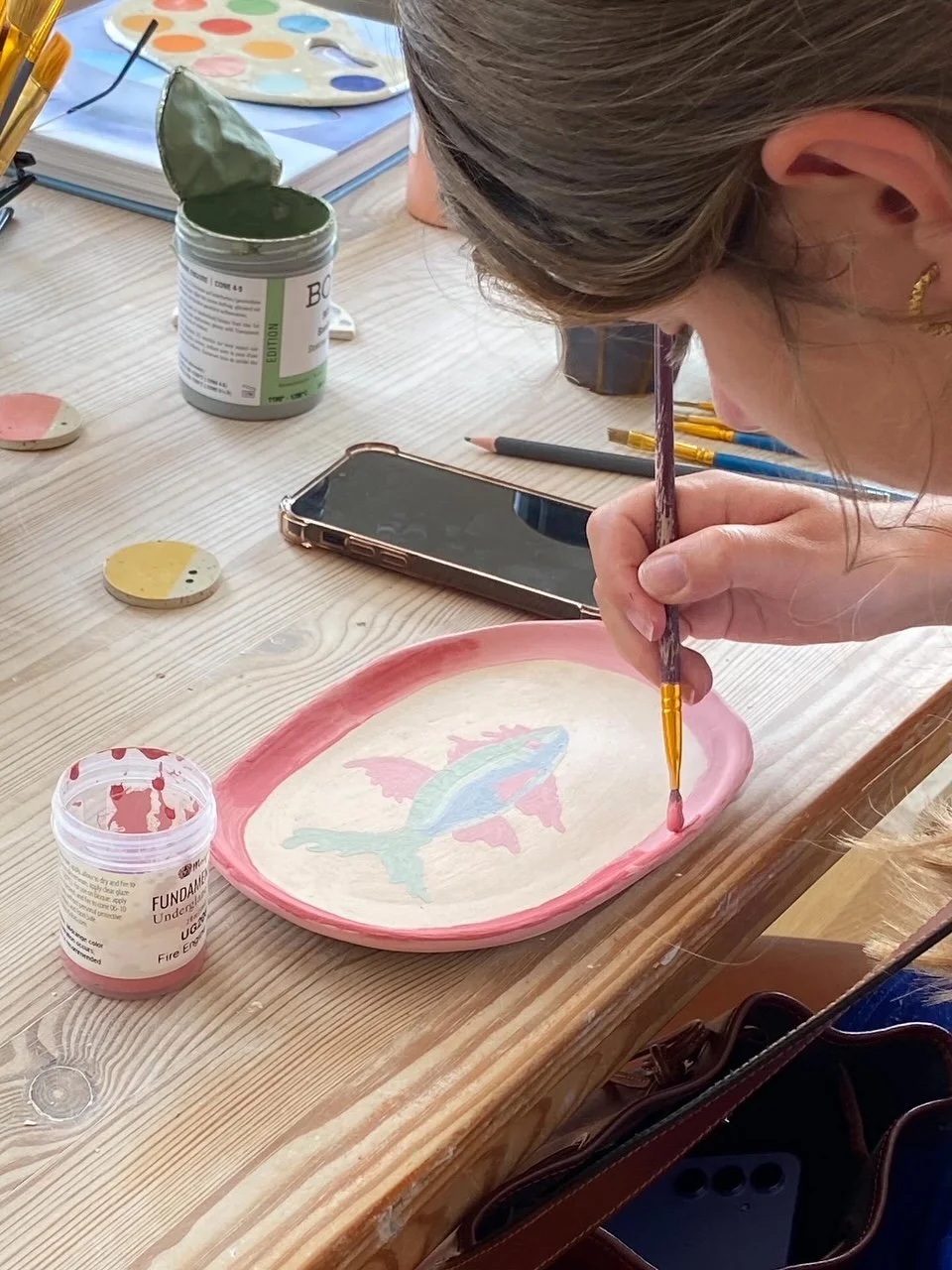 Peinture sur céramique