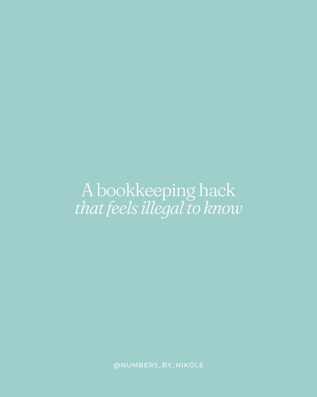 If you've EVER clicked the reconcile button in your bookkeeping software and gotten a difference like "$45" or "$63", and that number doesn't match one of your transactions...

This hack is for you! &darr;

When you get a reconcil