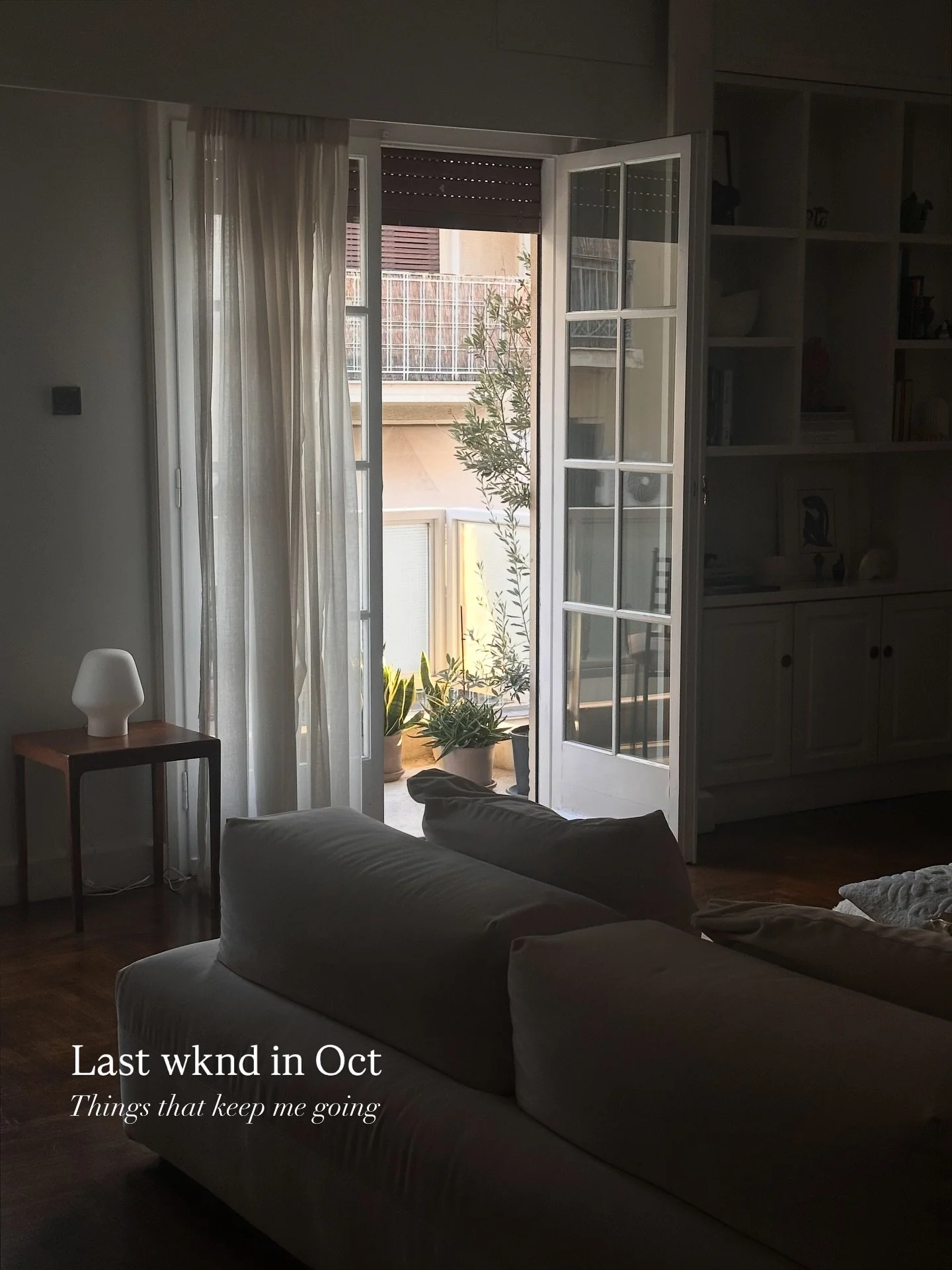 Last weekend in Oct has found me with no routine and a bit disoriented. Thank God for all the little things that keep me going. ✨