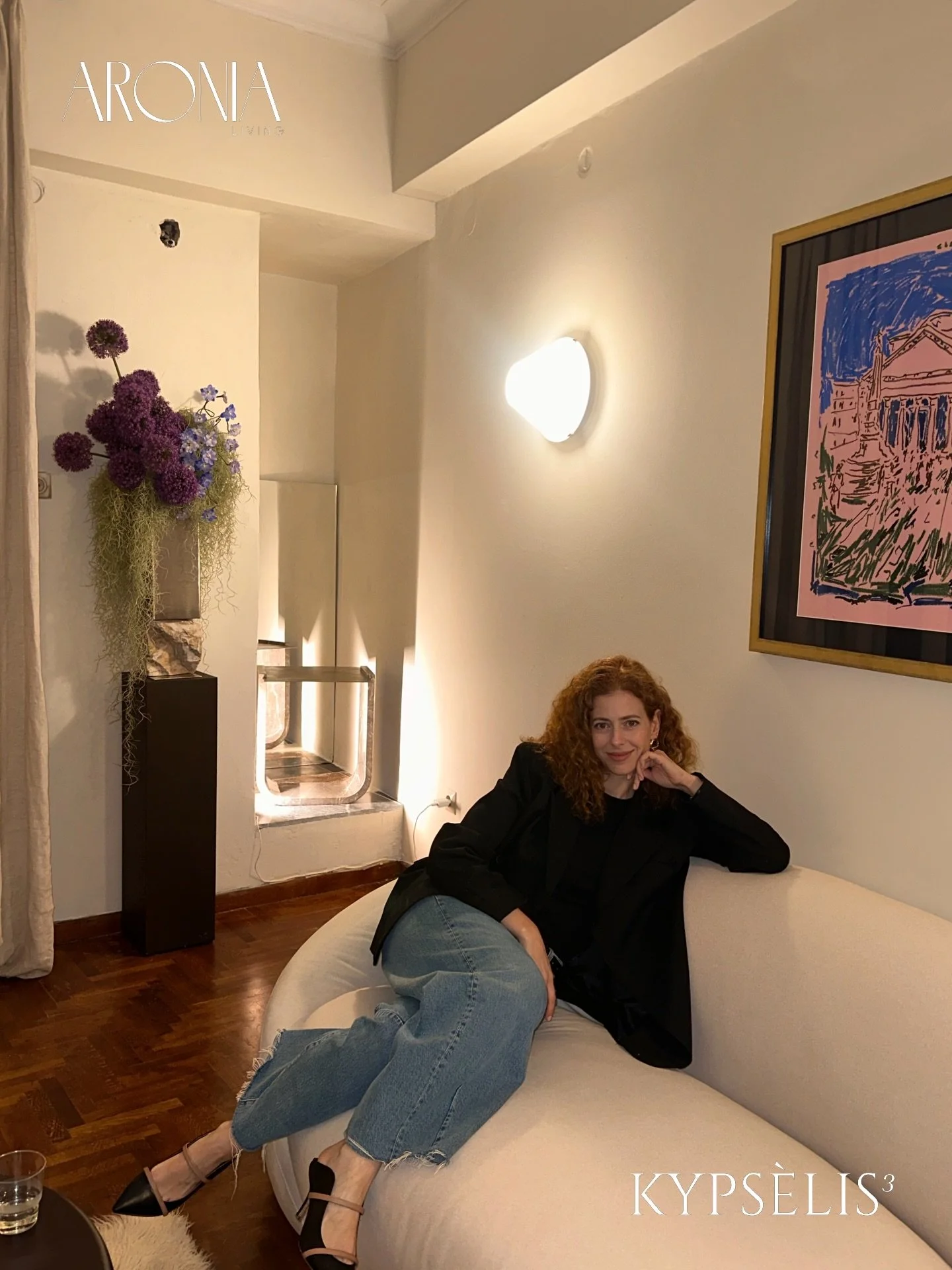 From the soft opening and art exhibition of @kypselis3 recently 🤍

Artists
Paintings: @thalia_sahinidi 
Sculptural pieces: @emmanouilchou 

Pastry: @entelvais_pastry_shops 
Florals: @katsifastudio