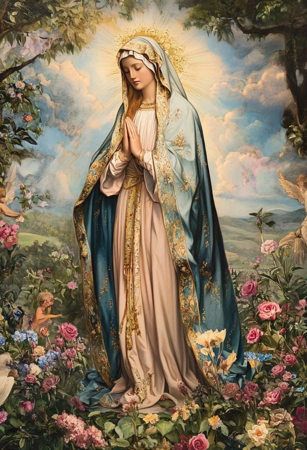 Mother Mary and the Sacred Vessel