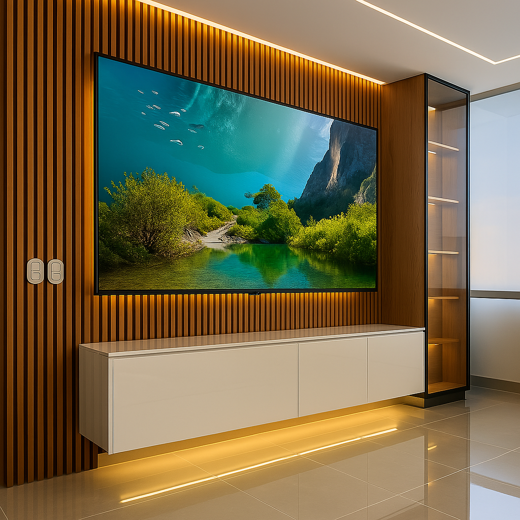 TV Media Walls — Accent Walls, Fireplace, and Media Wall Professionals