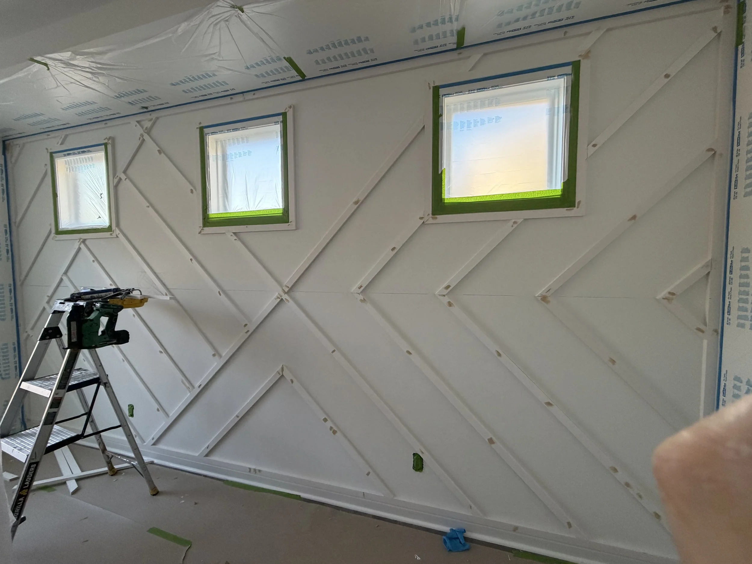 Accent walls new costruction charlotte