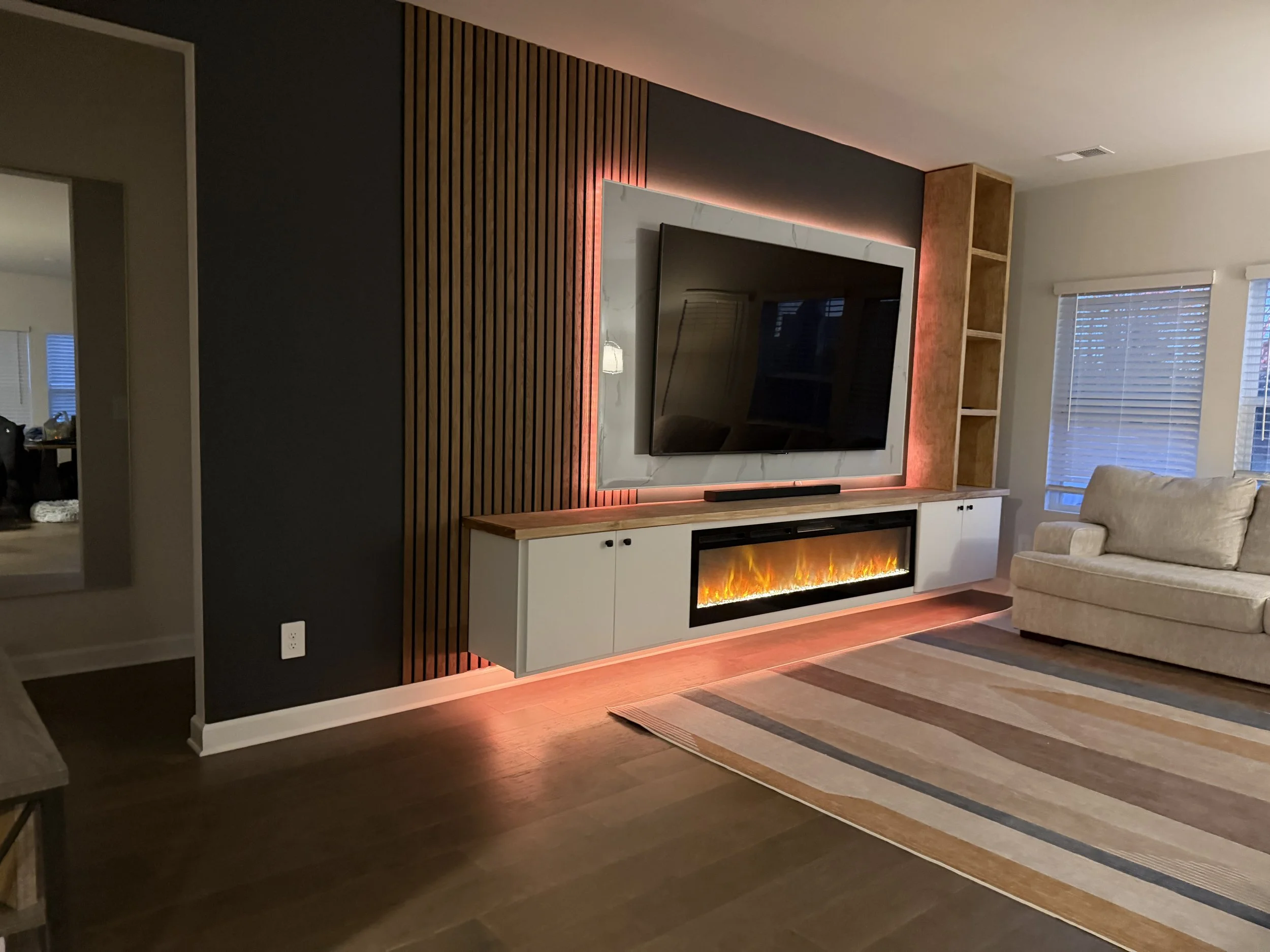 Media wall charlotte