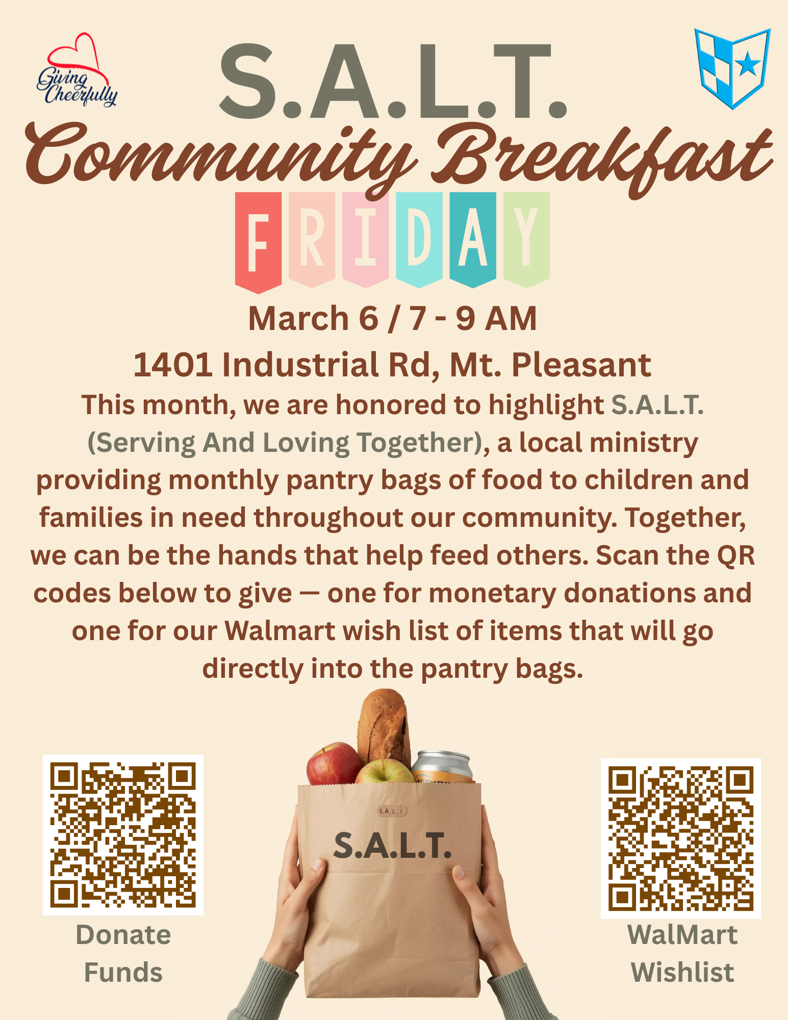 S.A.L.T. Community Breakfast