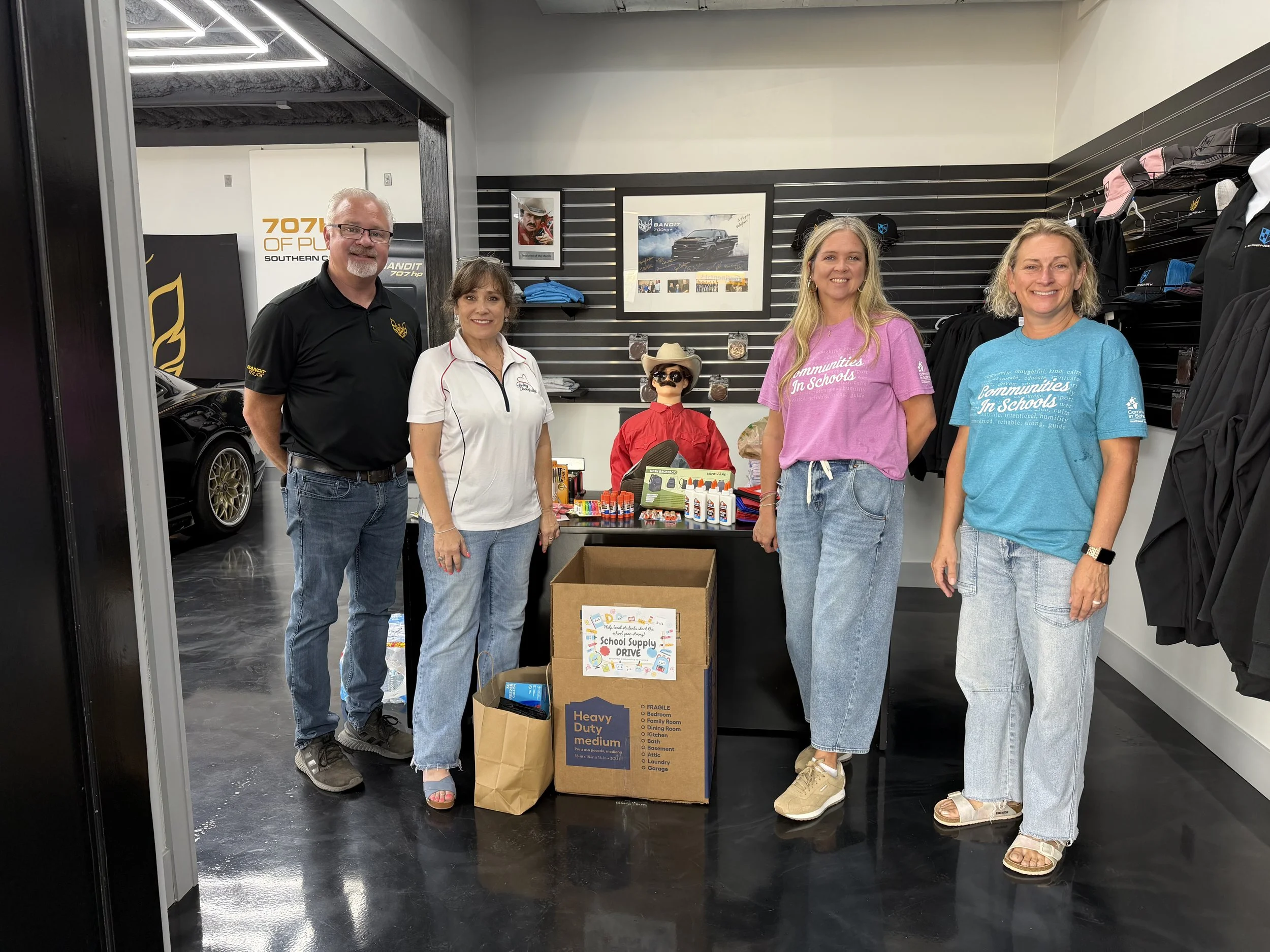 Backpacks & Breakfast fundraiser for Communities in Schools of NE Texas