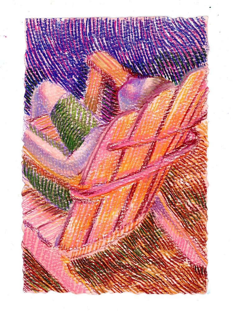 The Waiting Part // colored pencil on 4x6 cotton paper. 

available soon from my latest collection of drawings, One Eye on the Sky.