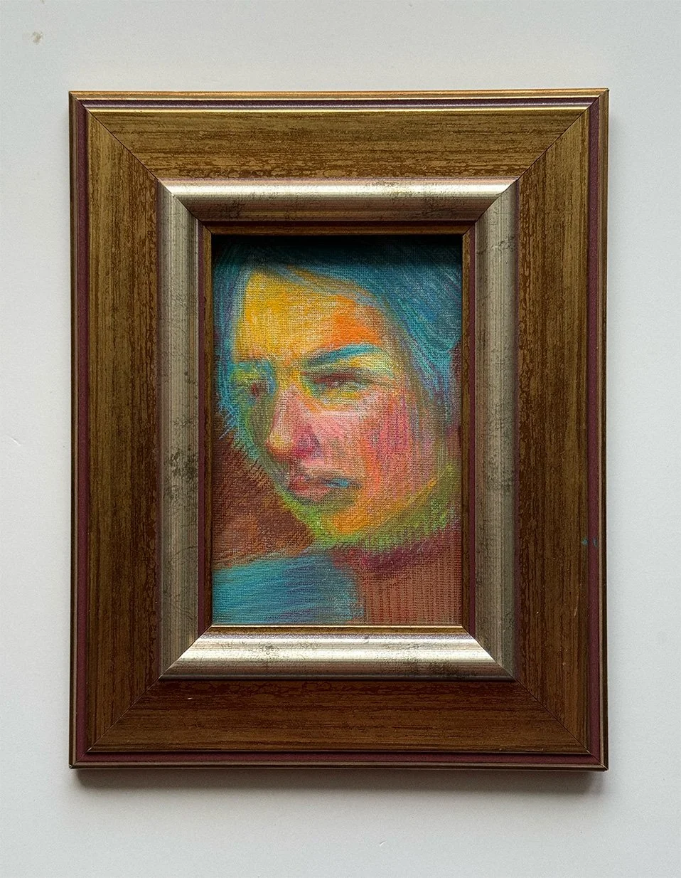 Portrait Study in Pastel