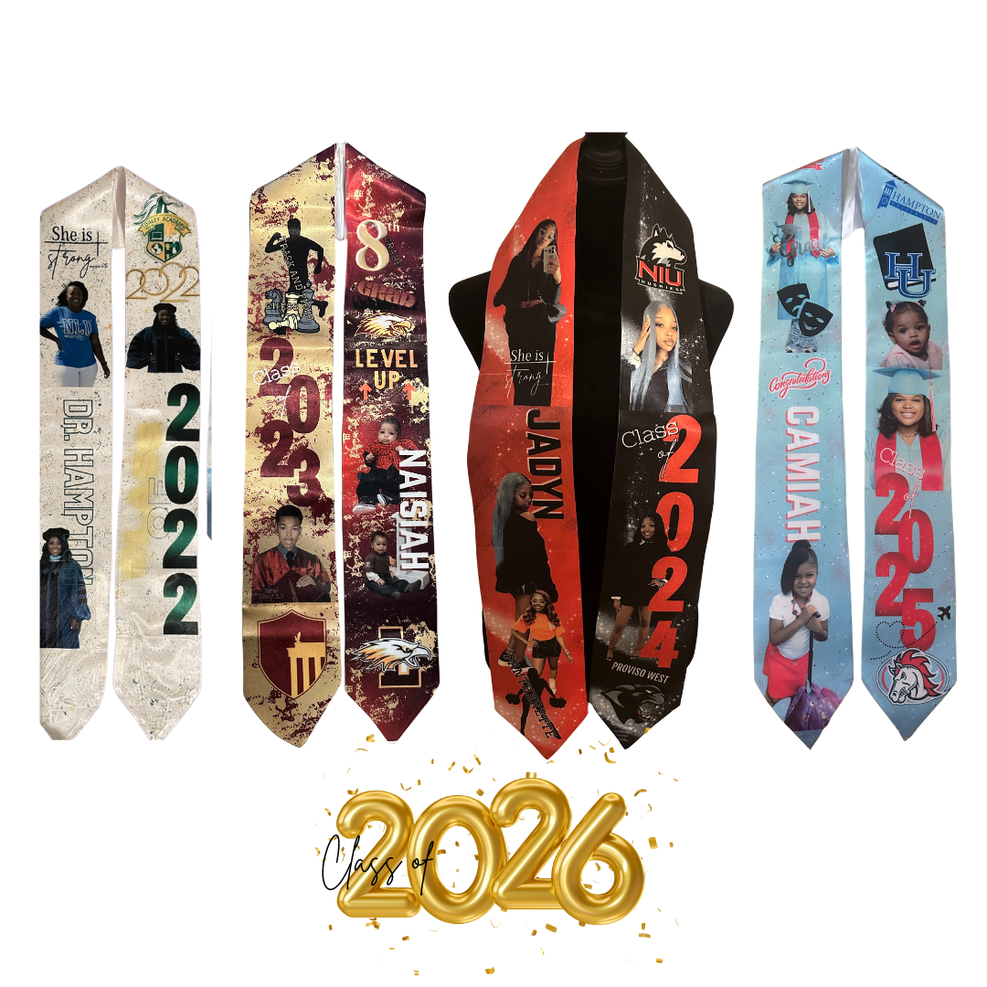 Creative Graduation Stole