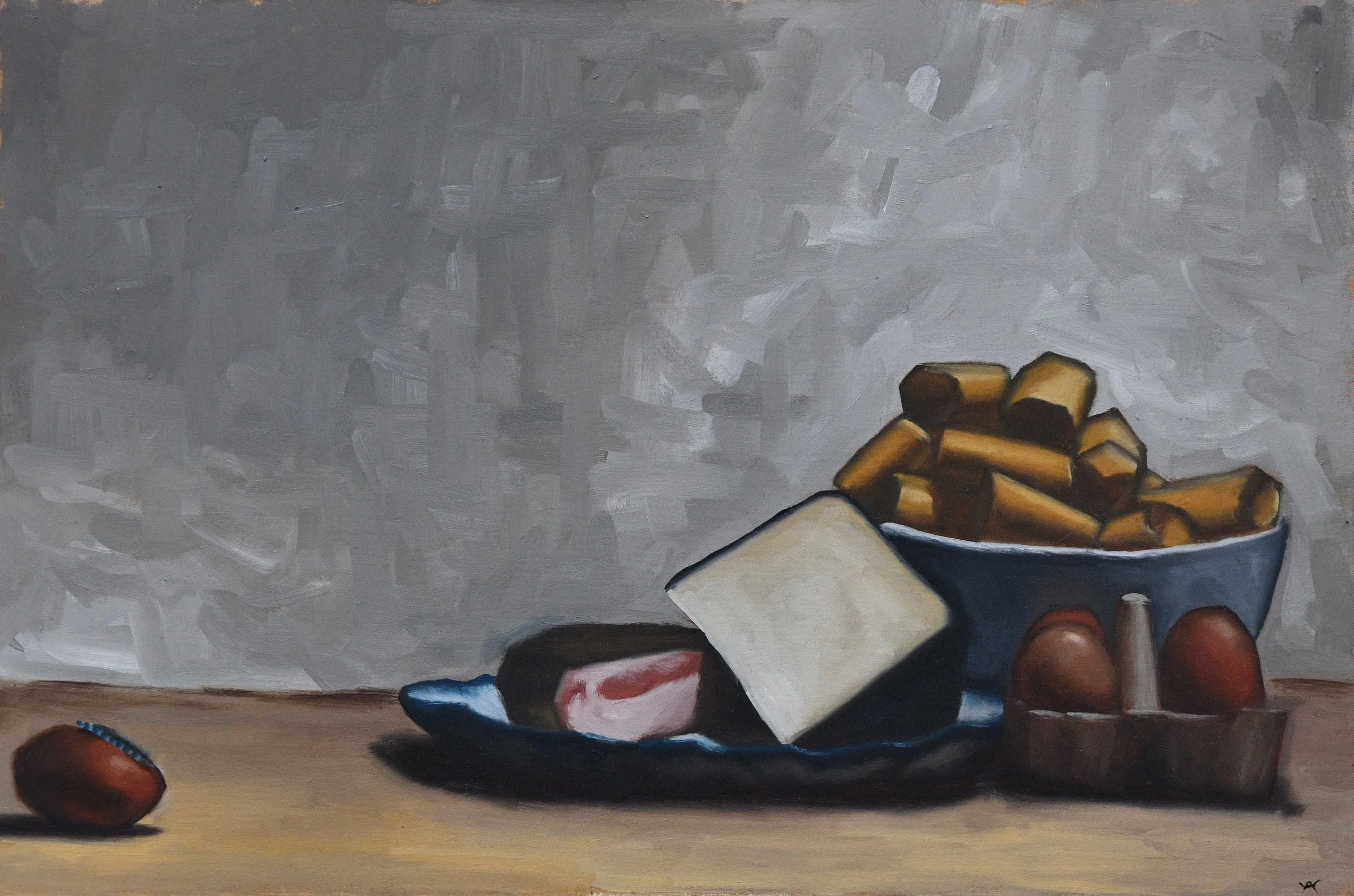 Carbonara 60*40cm oil on canvas