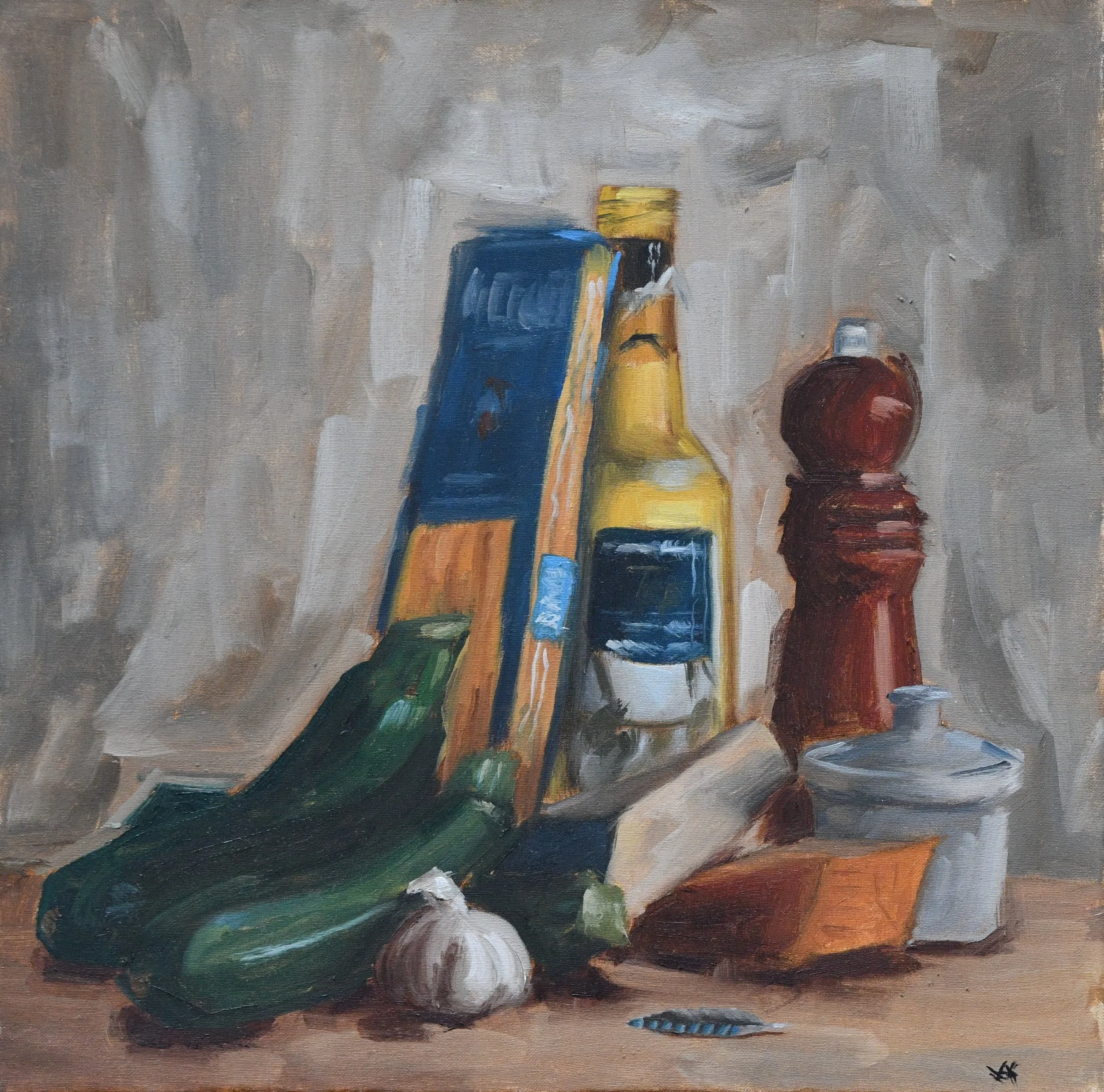 Nerano 30*30cm oil on canvas