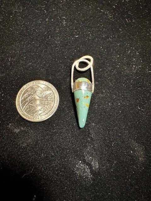 American Turqouise Pendant - SOLD!