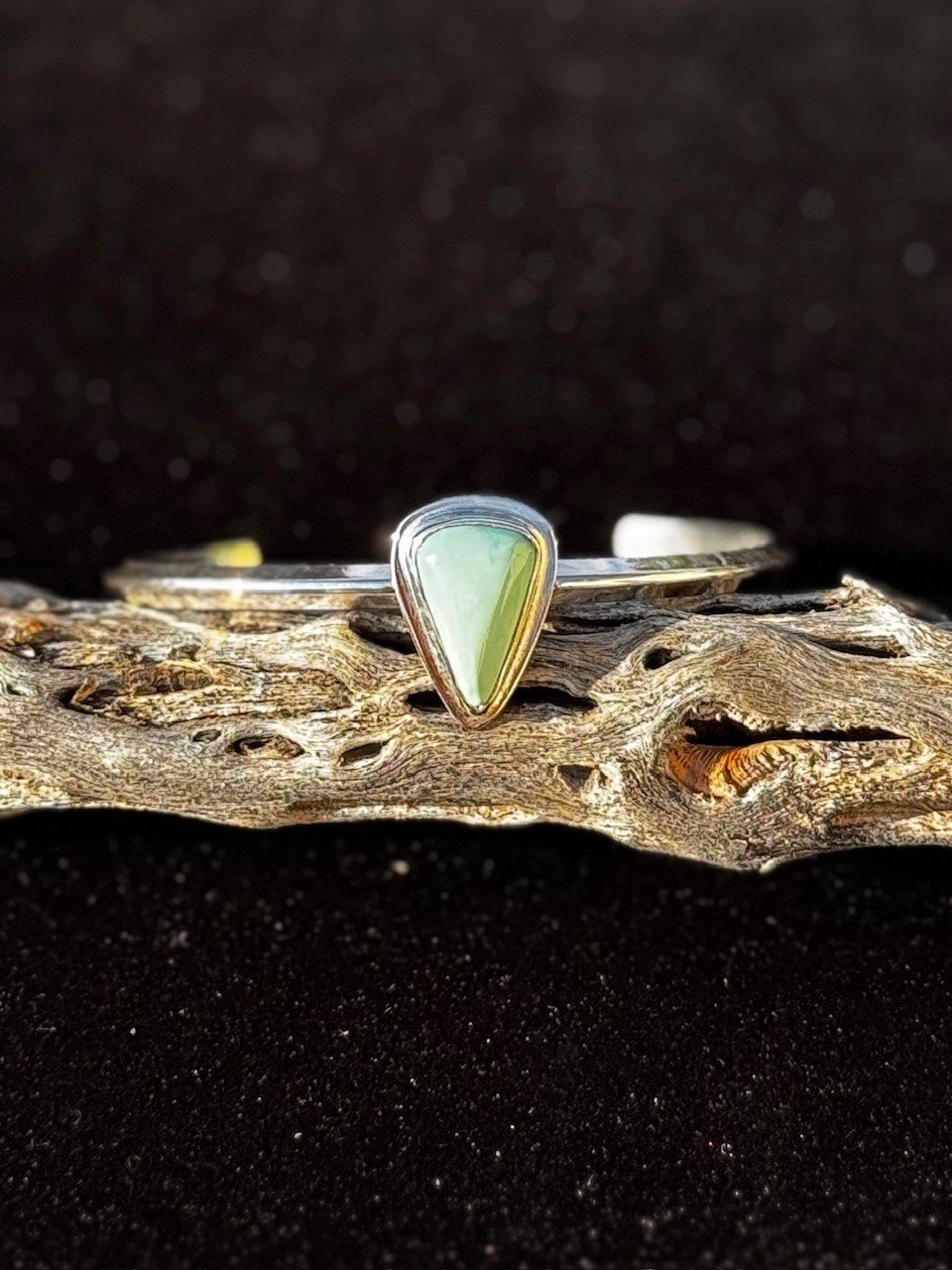 Broken Arrow Varicite Bracelet - SOLD!